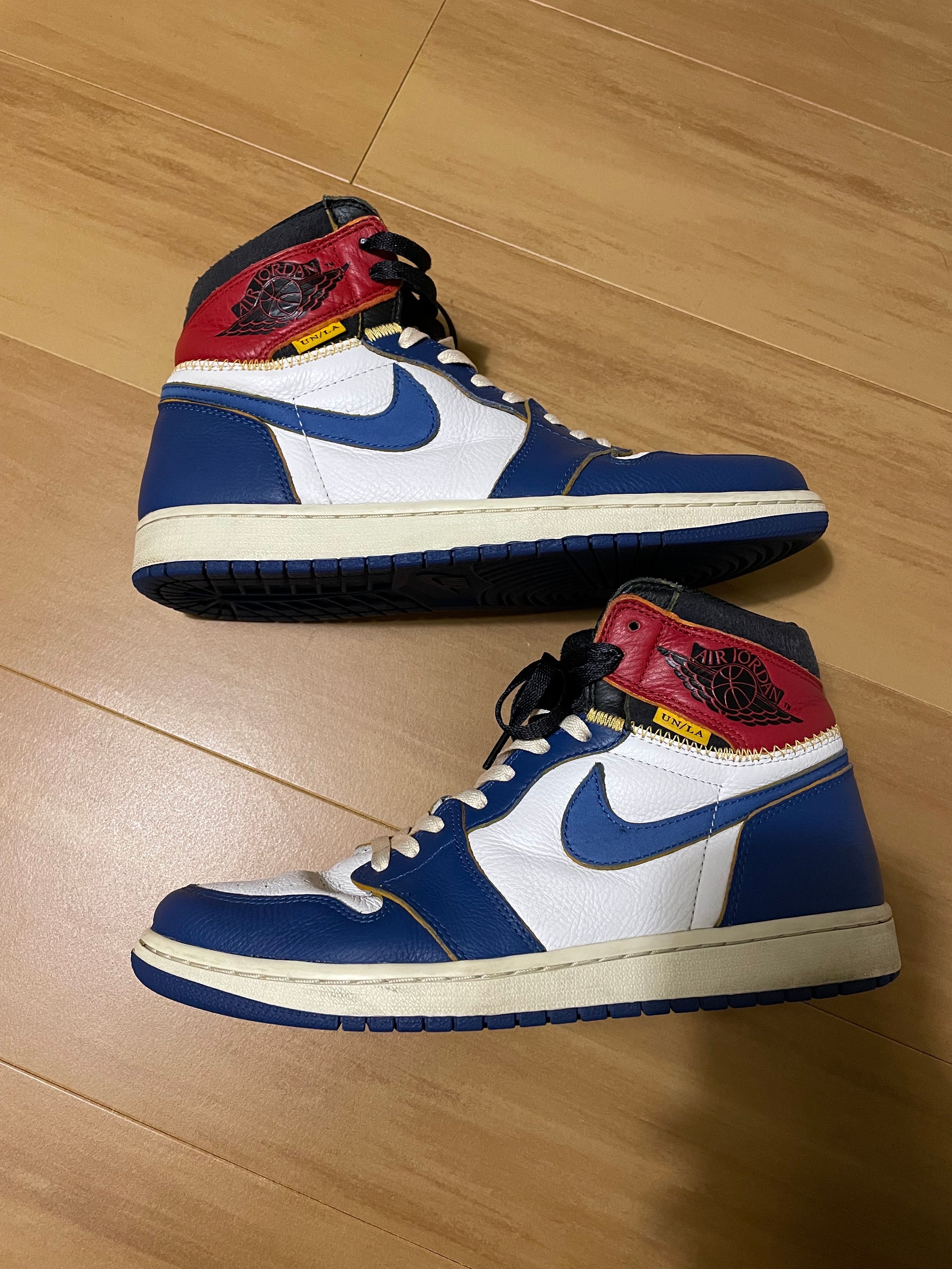 Union × Nike Air Jordan 1 Retro High OG NRG "Storm Blue/Varsity Red"