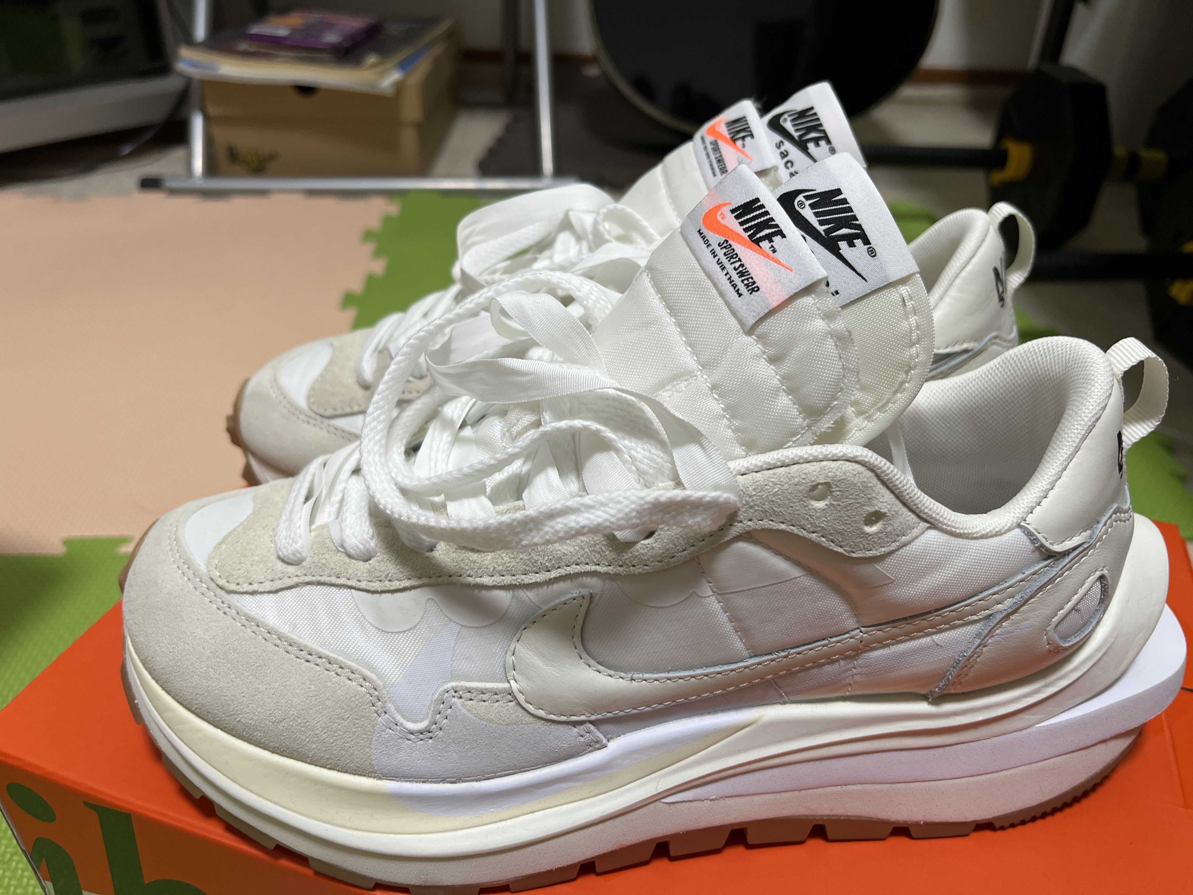 sacai × Nike Vapor Waffle "White Gum"