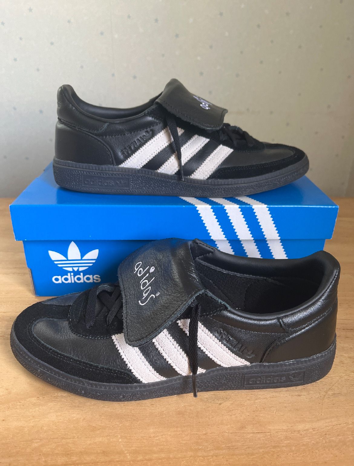 SHUKYU × E-WAX × adidas Handball Spezial "Core Black"