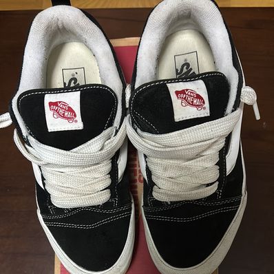 Vans Knu Skool Suede "Black/White"