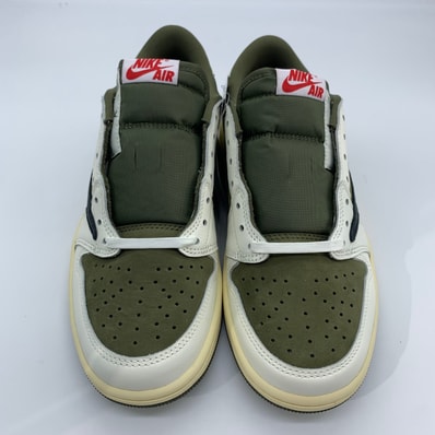 Travis Scott × Nike Air Jordan 1 Low OG SP "Reverse Olive"