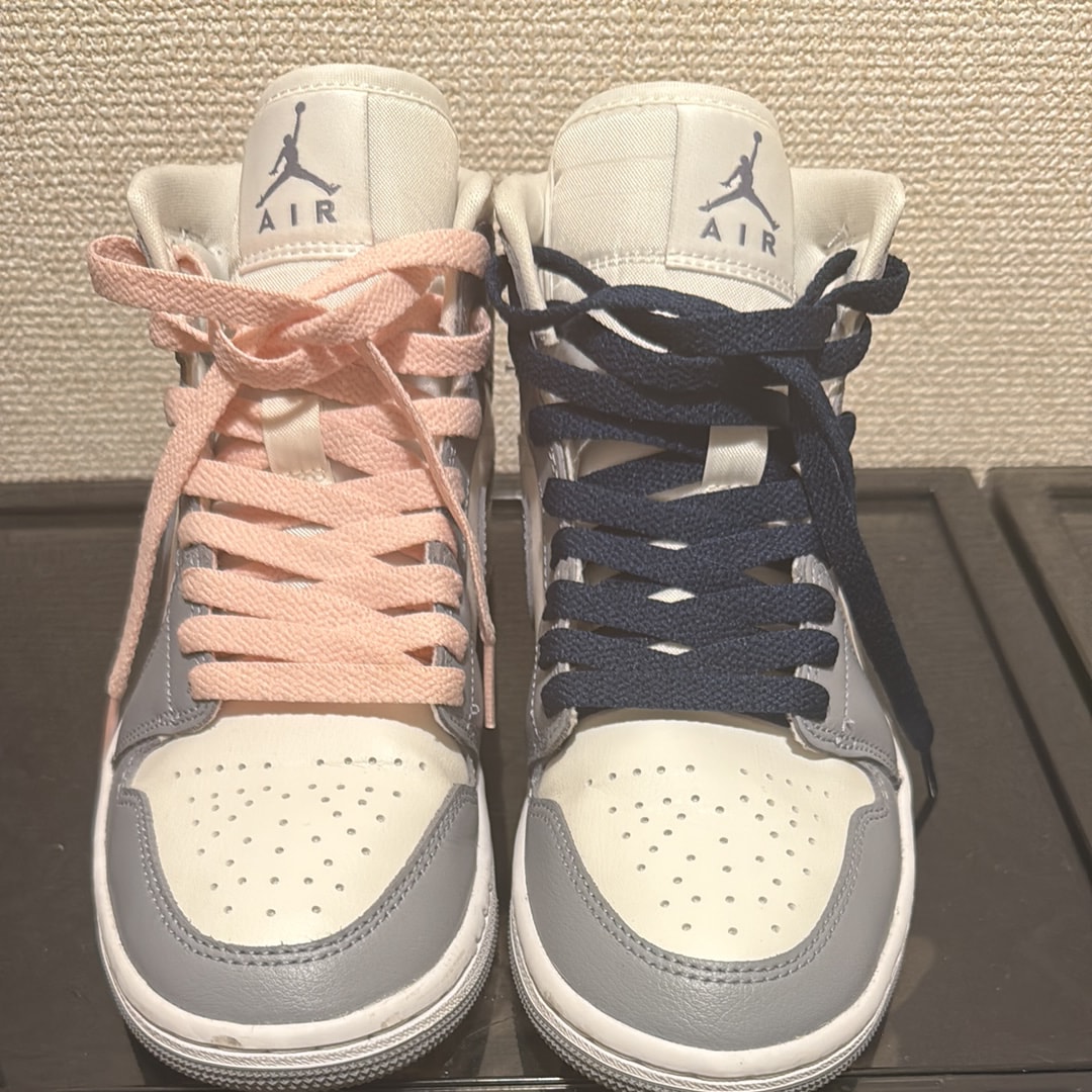 Nike Women's Air Jordan 1 Mid "Grey/Sail"