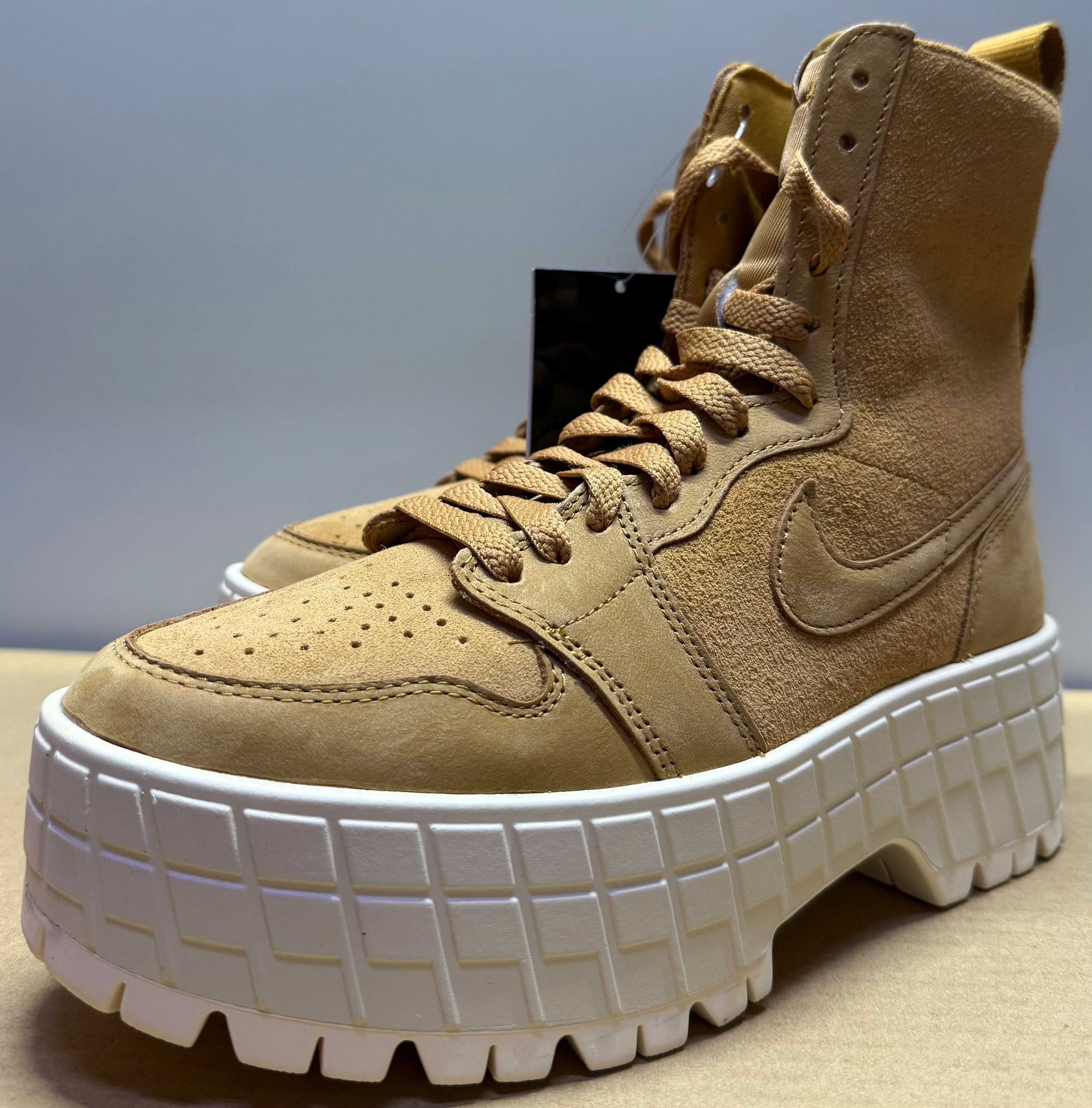Nike Women's Air Jordan 1 Brooklyn High "Wheat/Muslin"