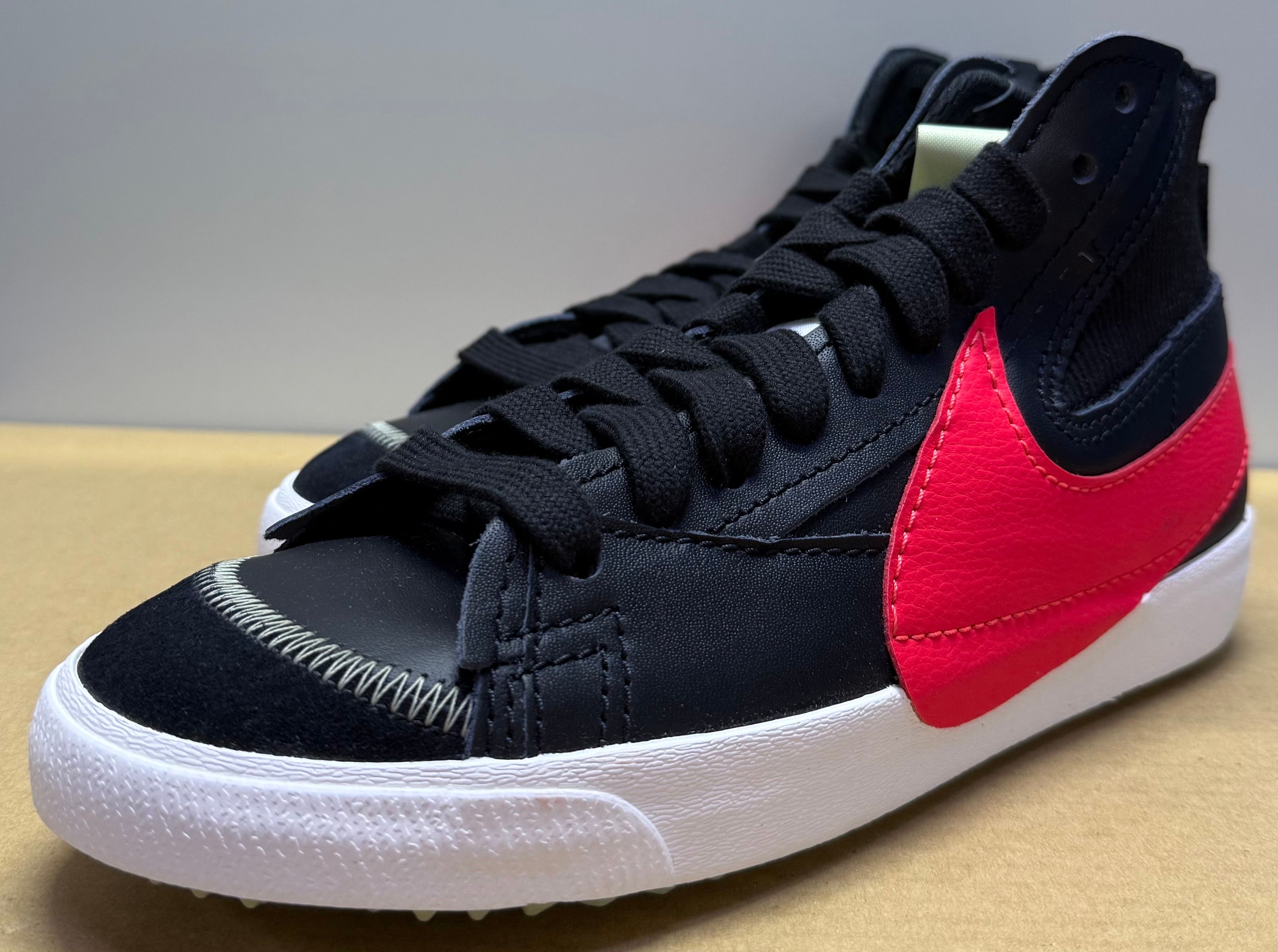 Nike BLAZER MID '77 Jumbo "Black/Sail/Olive Aura/Bright Crimson"