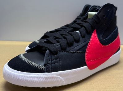 Nike BLAZER MID '77 Jumbo "Black/Sail/Olive Aura/Bright Crimson"