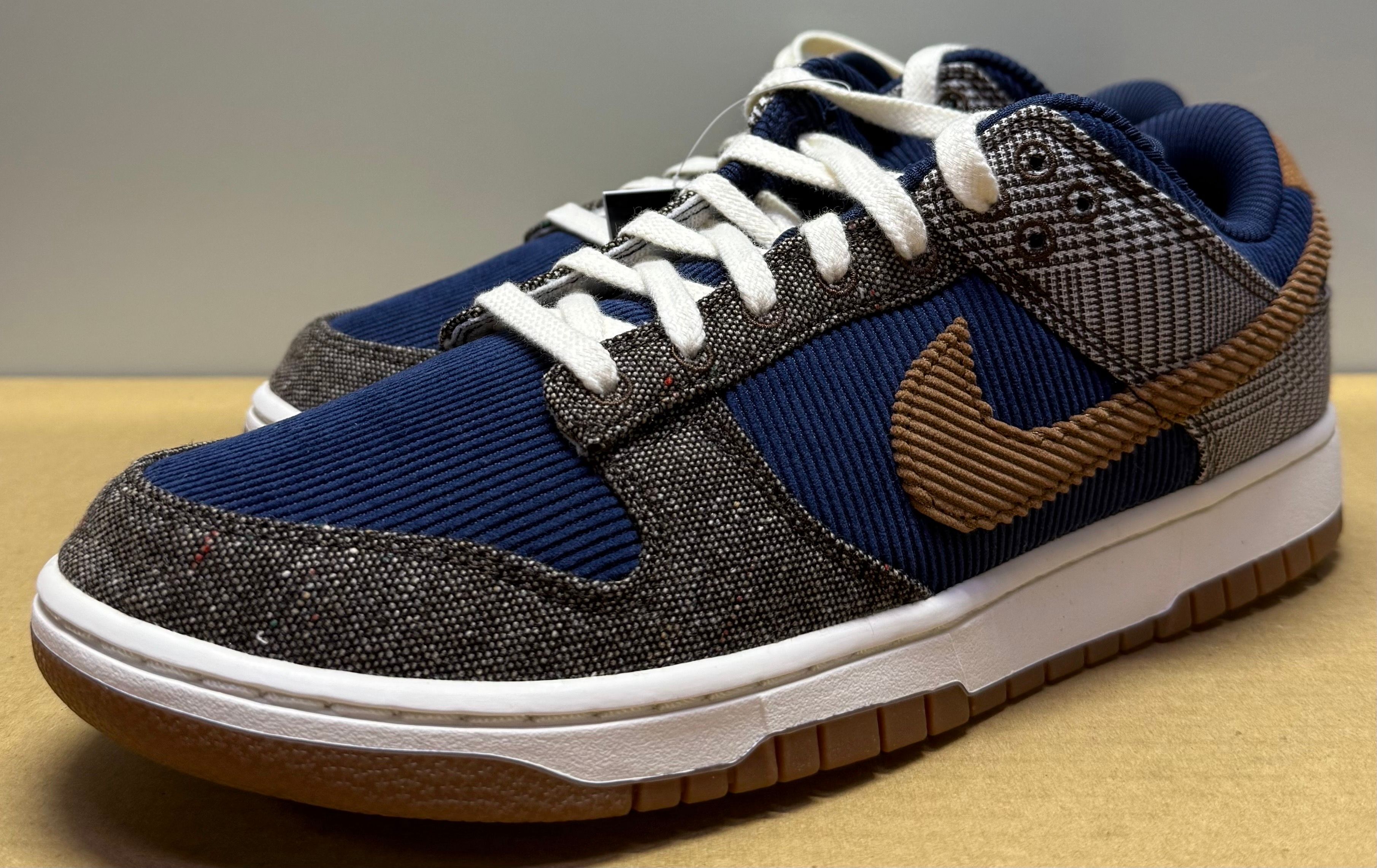 Nike Dunk Low PRM "Midnight Navy and Baroque Brown"