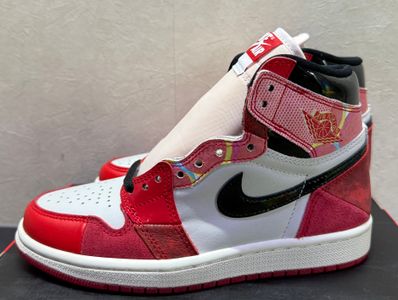 Spider-Man × Nike Air Jordan 1 Retro High OG SP "Spider-Man: Across the Spider-Verse/University Red"