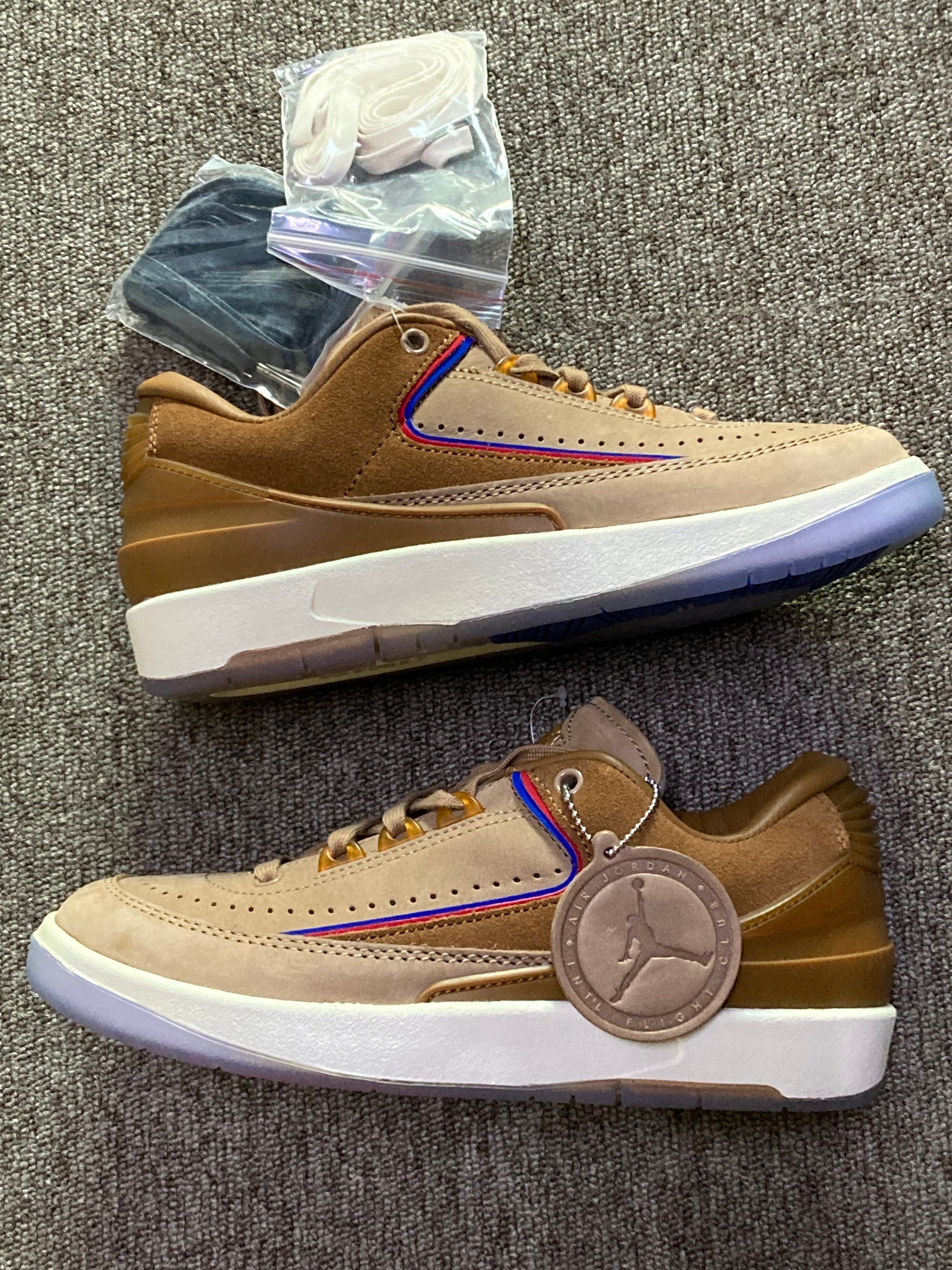 Two 18 × Nike Air Jordan 2 Low "Tan"