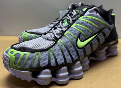 Nike Shox TL "Wolf Grey/Black/Lime Blast"