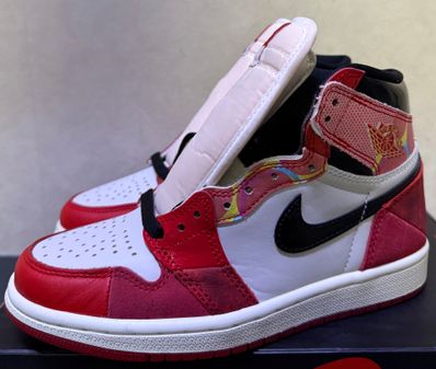 Spider-Man × Nike Air Jordan 1 Retro High OG SP "Spider-Man: Across the Spider-Verse/University Red"