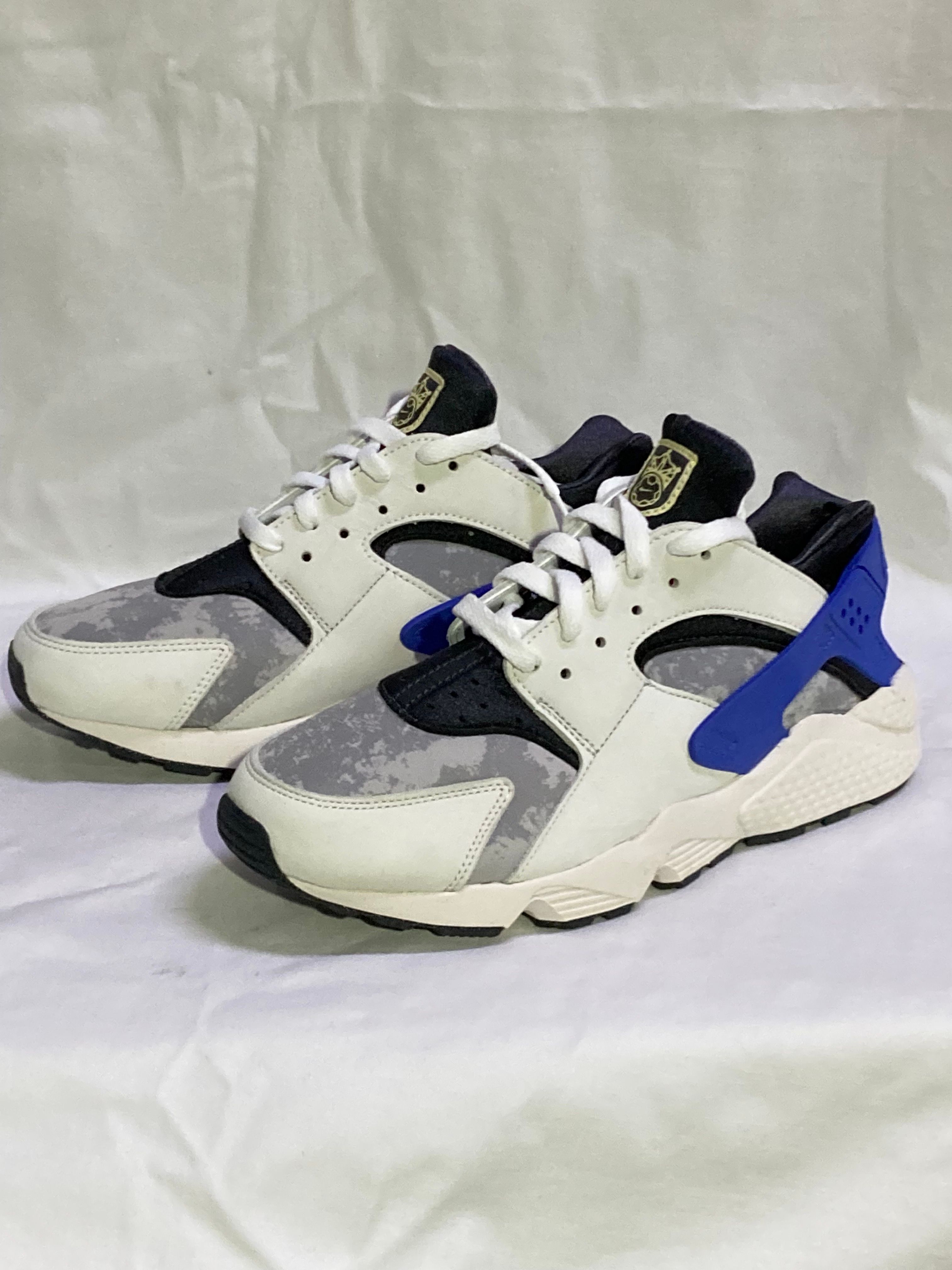 Nike Air Huarache Premium "Summit White/Light Smoke Gray/Comet Blue/Anthracite"