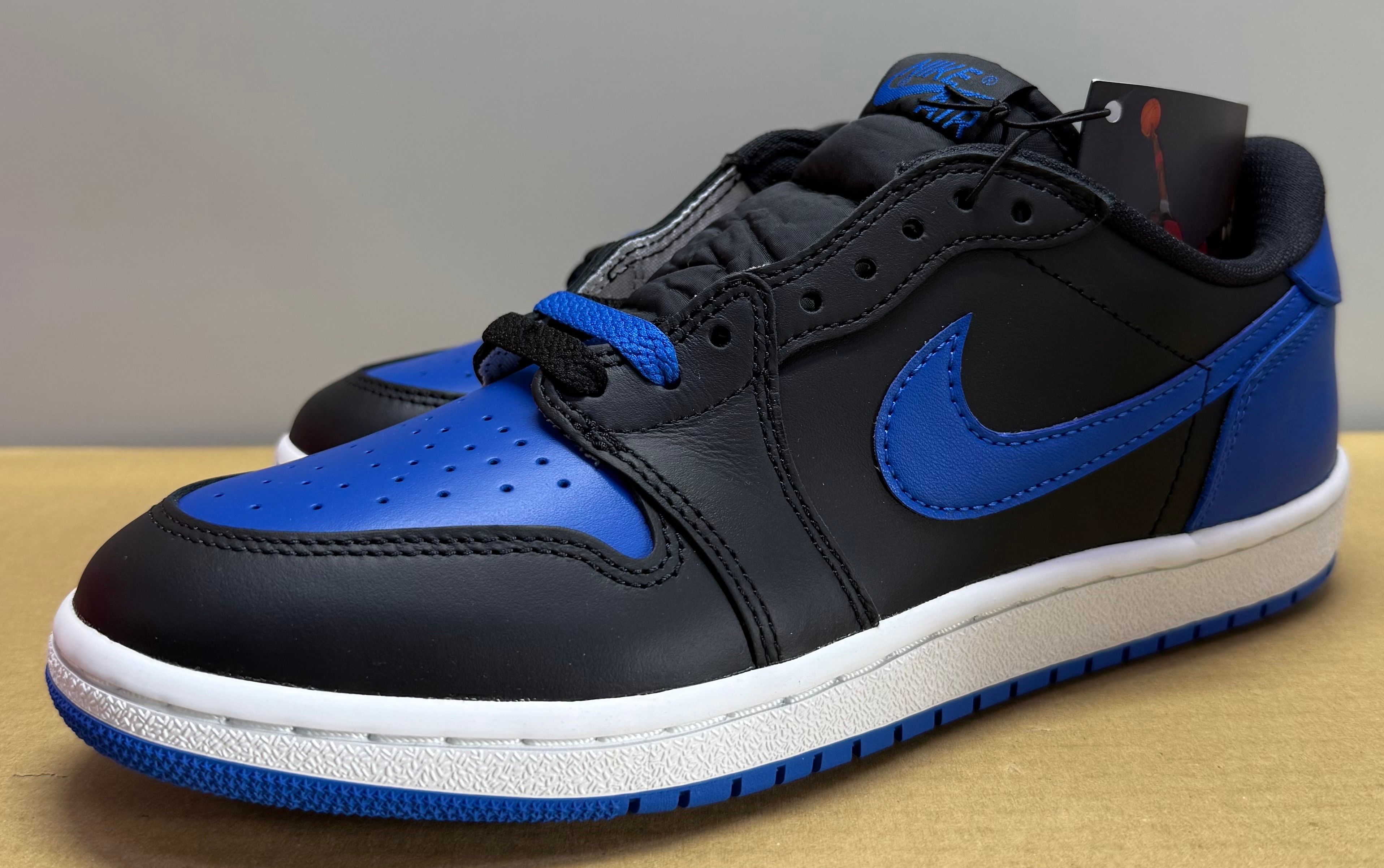 Nike Air Jordan 1 Low '85 "Black and Royal Blue"