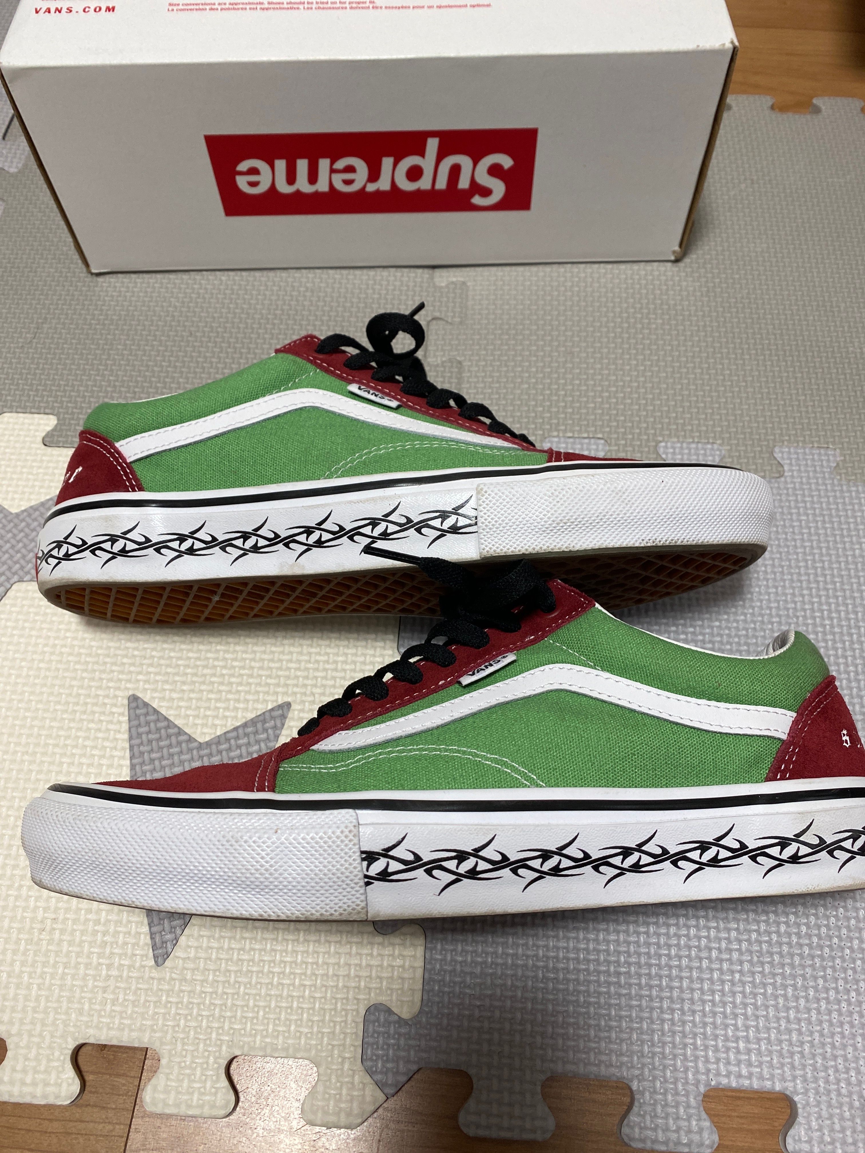 Supreme × Vans Old Skool "Green"