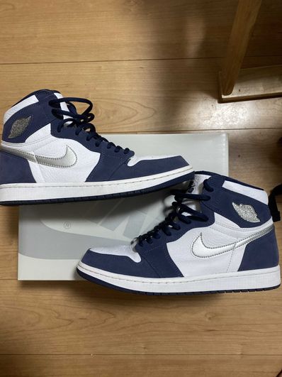 Nike Air Jordan 1 High OG CO.JP "White/Midnight Navy" (2020)(ブリーフケースなし)