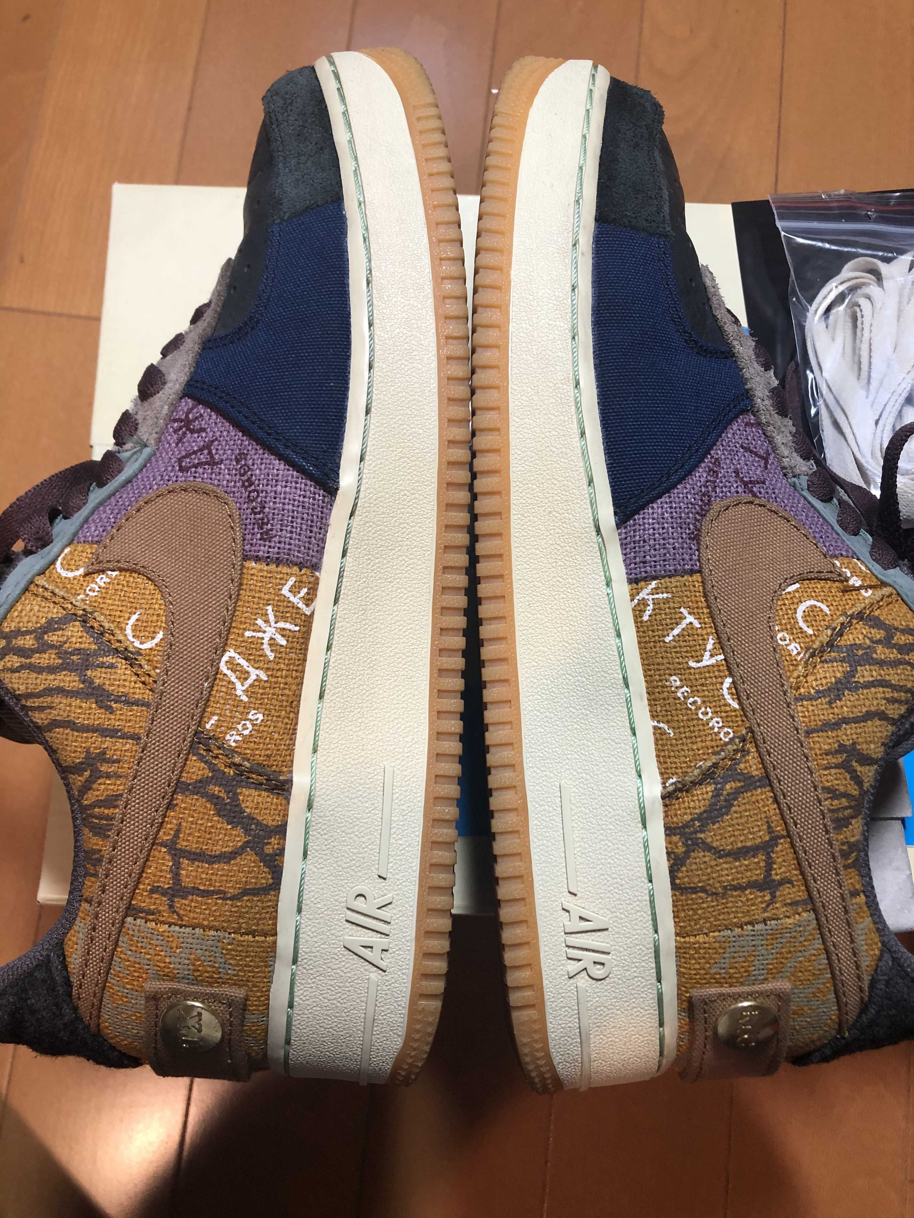 Travis Scott × Nike Air Force 1 Low Cactus Jack "Multi Color"