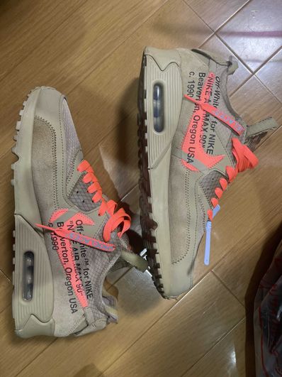 Off-White × Nike Air Max 90 "Desert Ore"