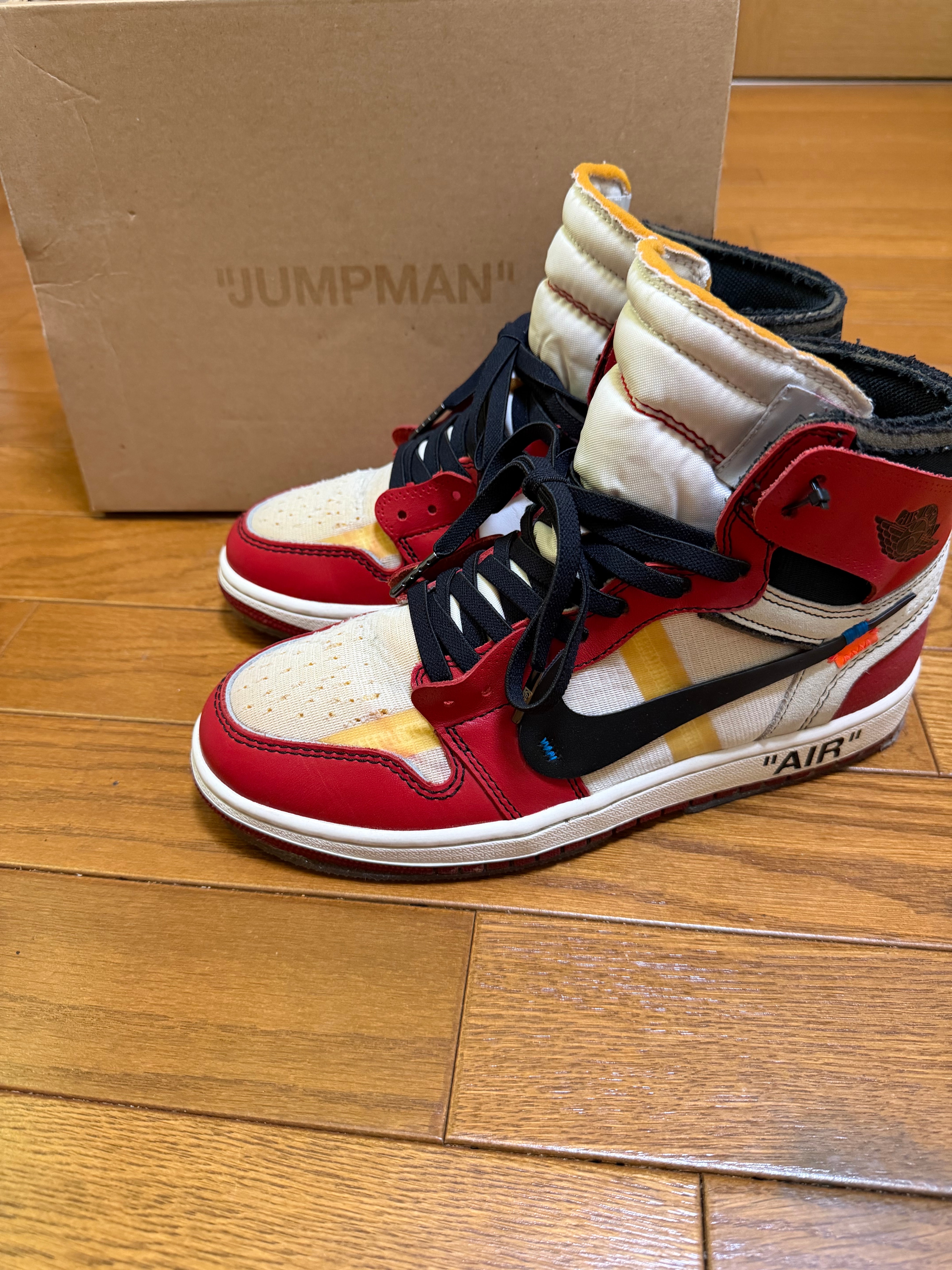 Off-White × Nike Air Jordan 1 Retro High The Ten "Chicago"