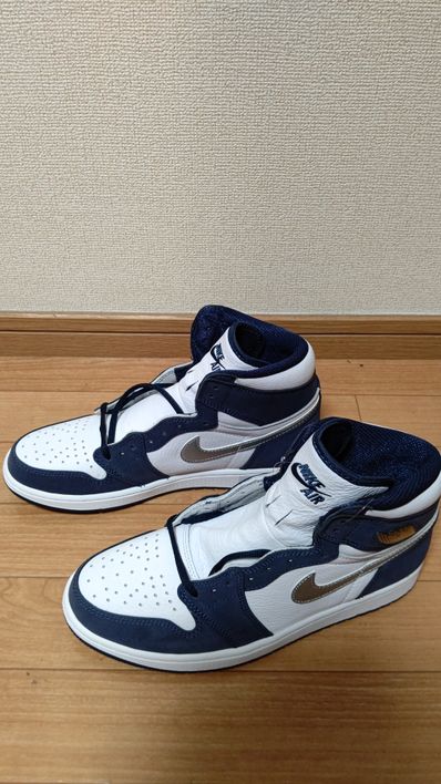 Nike Air Jordan 1 High OG CO.JP "White/Midnight Navy" (2020)(ブリーフケースなし)