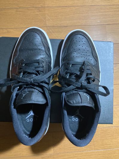 Nike Air Jordan 1 Low Golf "Black Crocodile Skin"