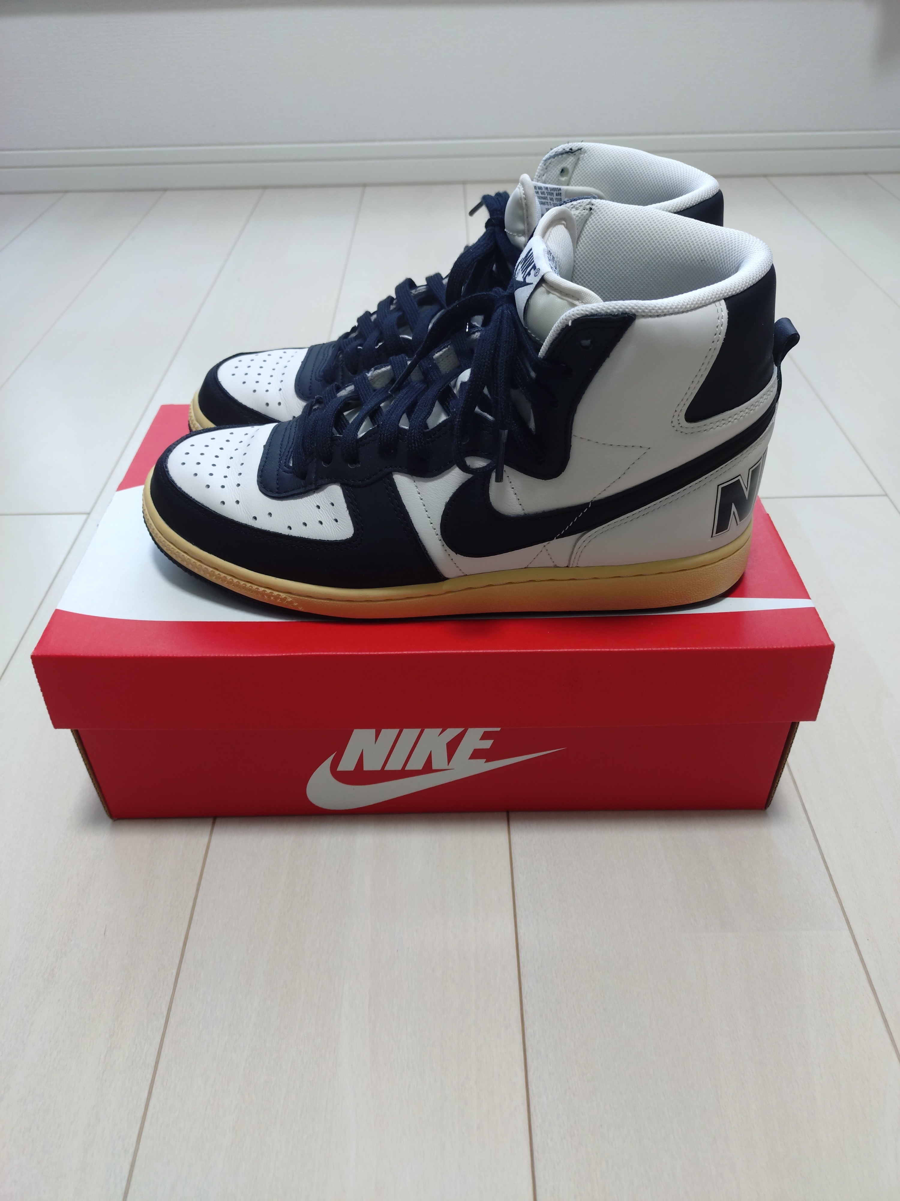 ナイキ ターミネーター ハイ "ブラック アンド ファントム"