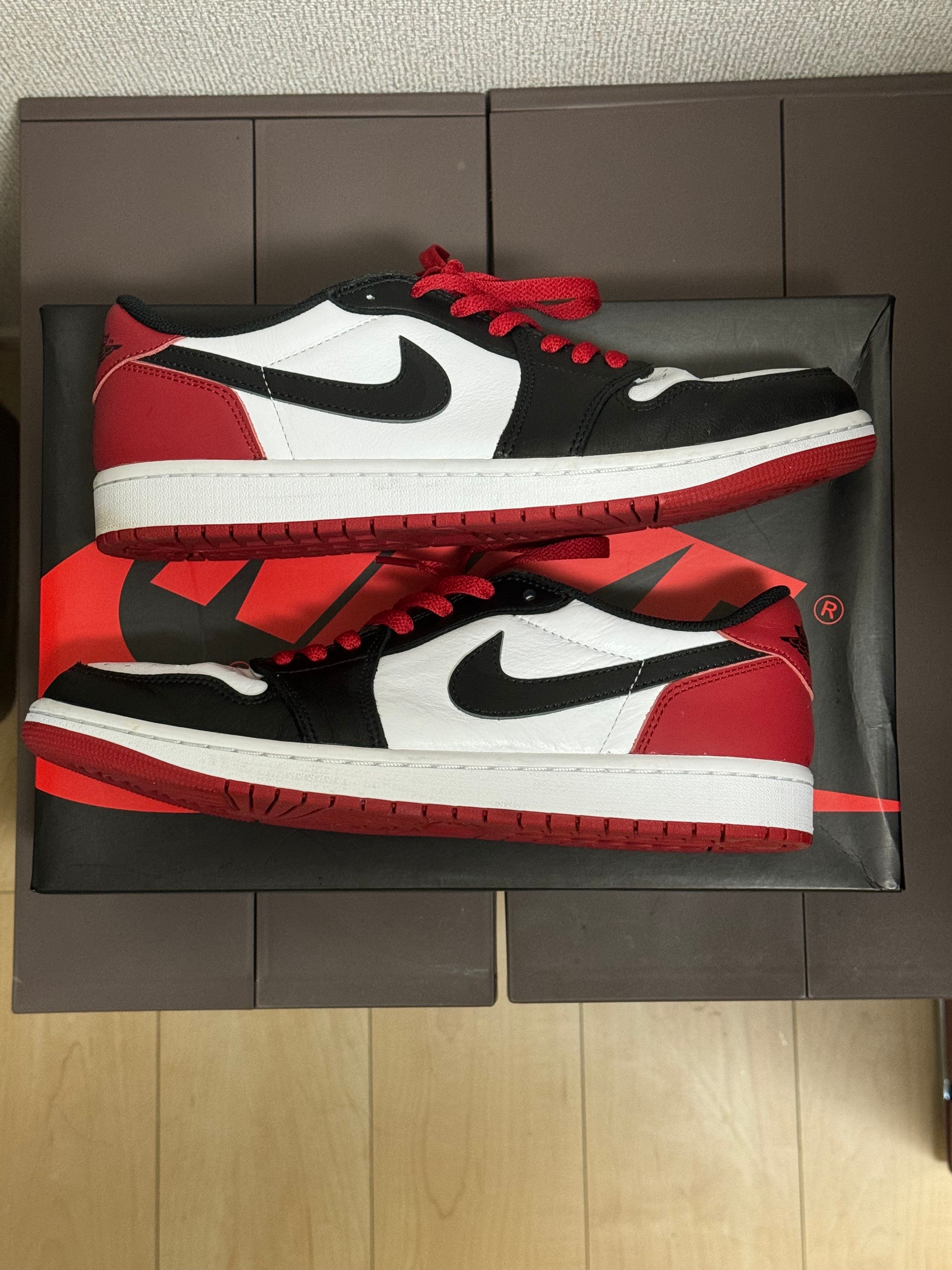 Nike Air Jordan 1 Retro Low OG "Black Toe"