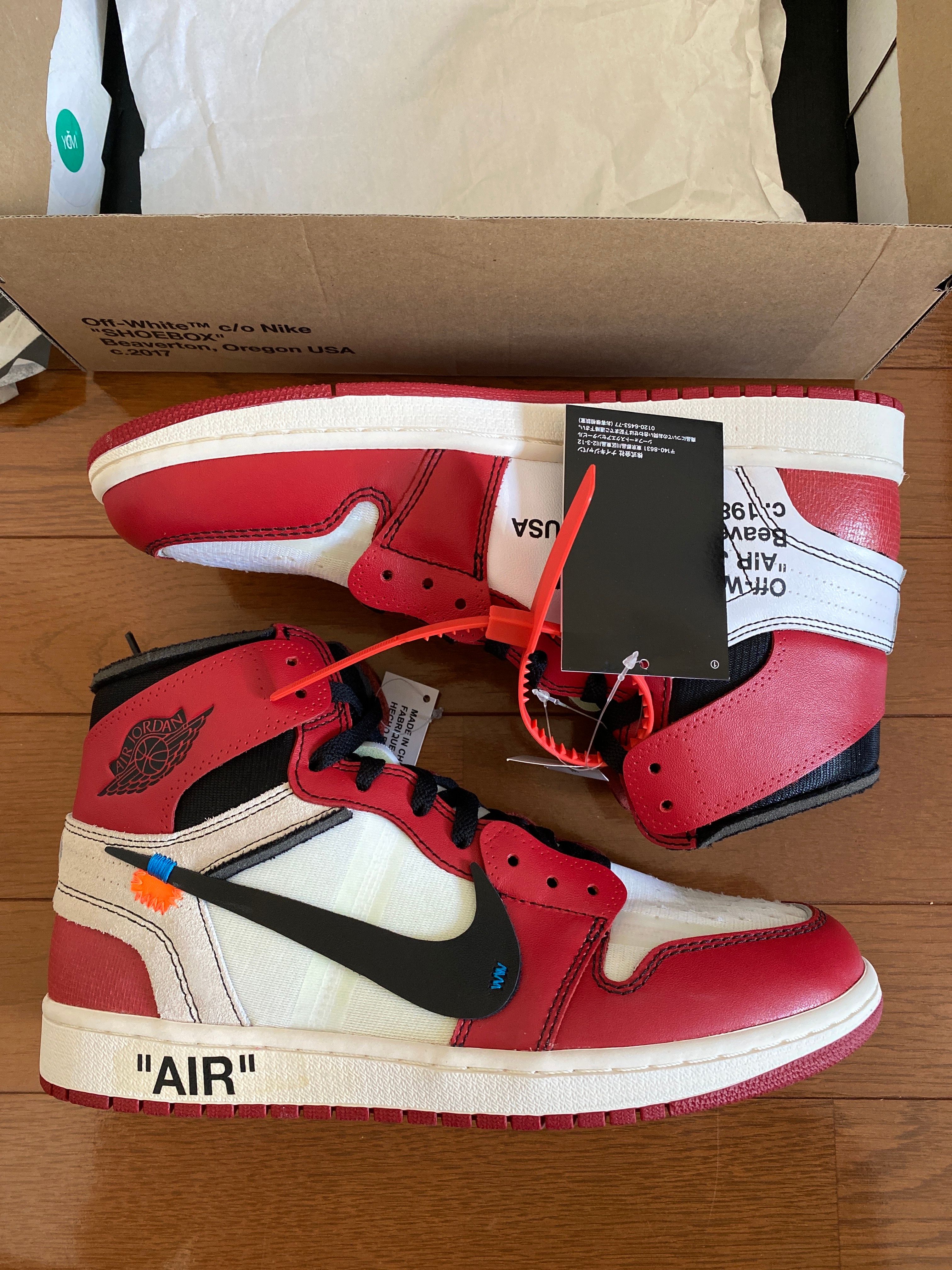 Off-White × Nike Air Jordan 1 Retro High The Ten "Chicago"