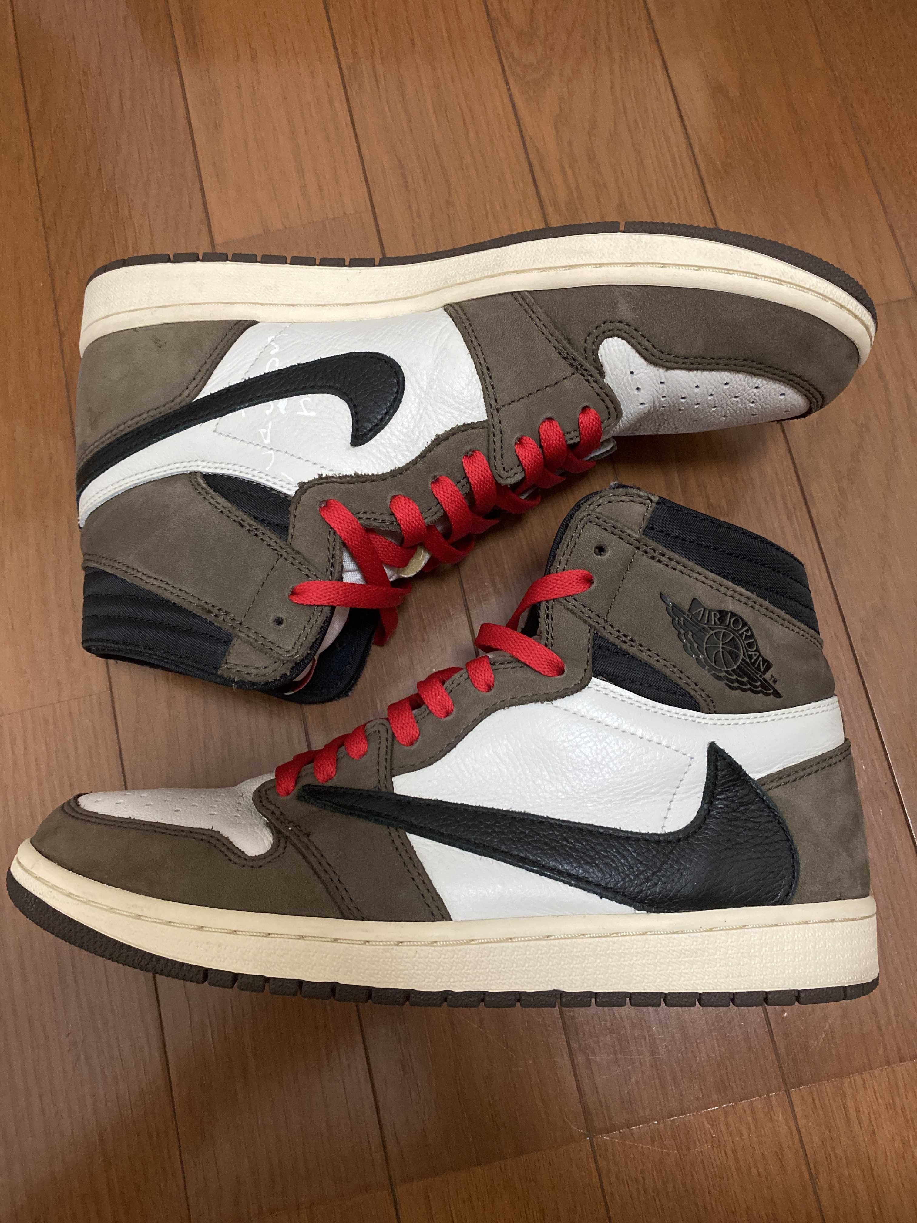 Travis Scott × Nike Air Jordan 1 Retro High OG TS SP "Sail/Dark Mocha"