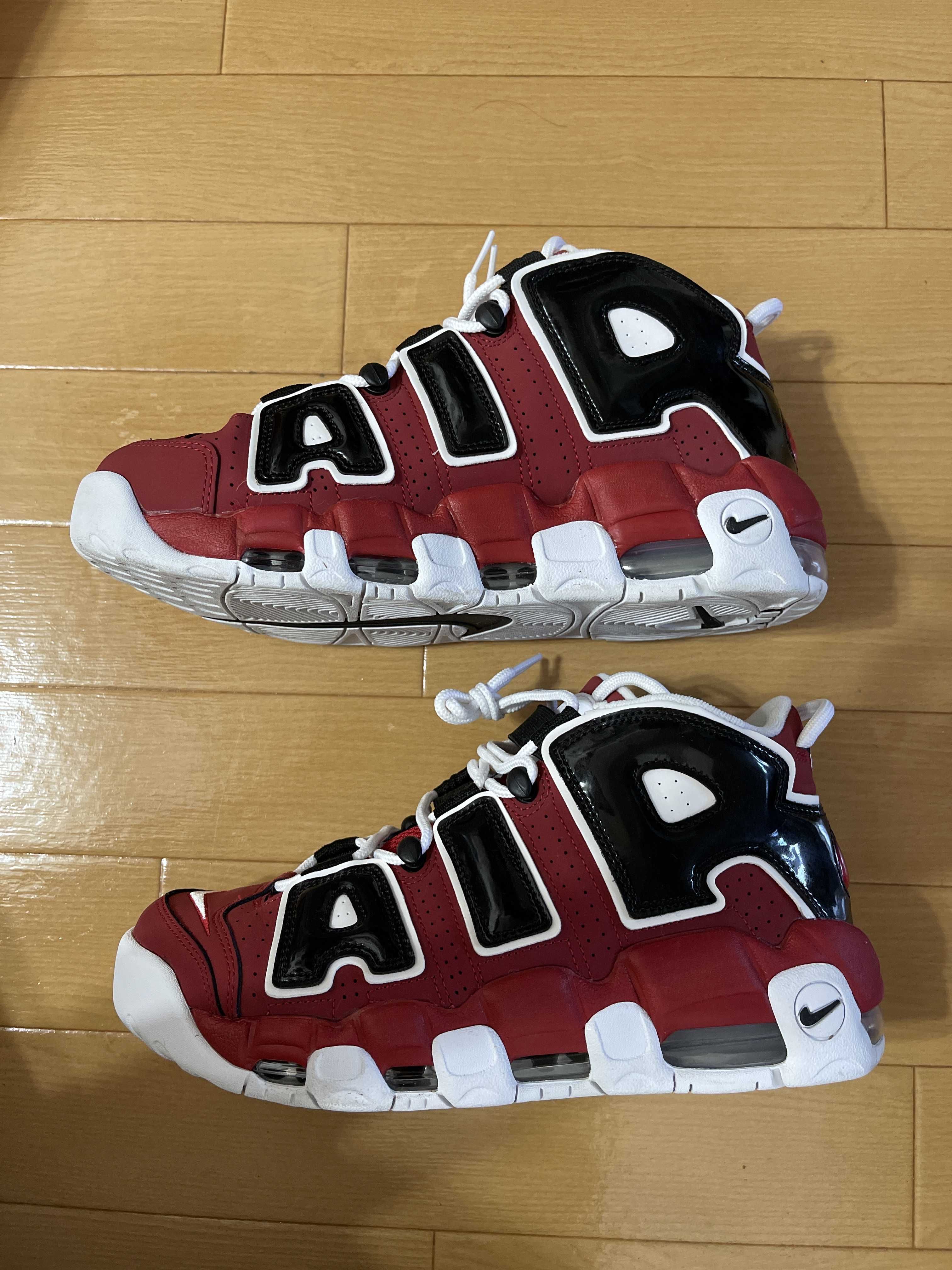 Nike Air More Uptempo ’96 "Black and Varsity Red" (2021) 