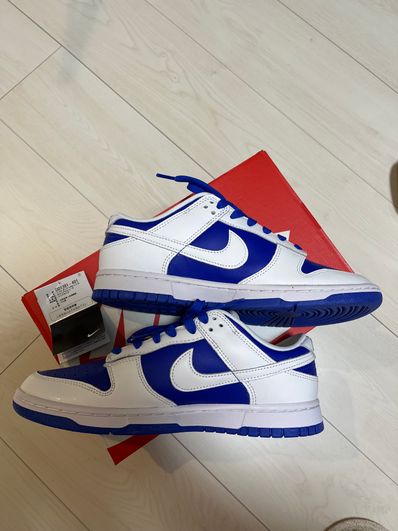 Nike Dunk Low Retro "Racer Blue and White"