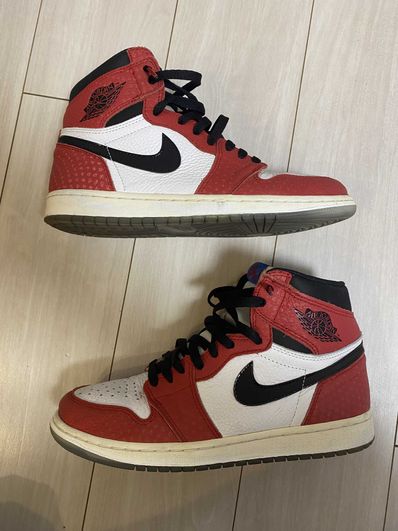Spiderman × Nike Air Jordan 1 Origin Story "Gym Red/White/Photo Blue/Black"