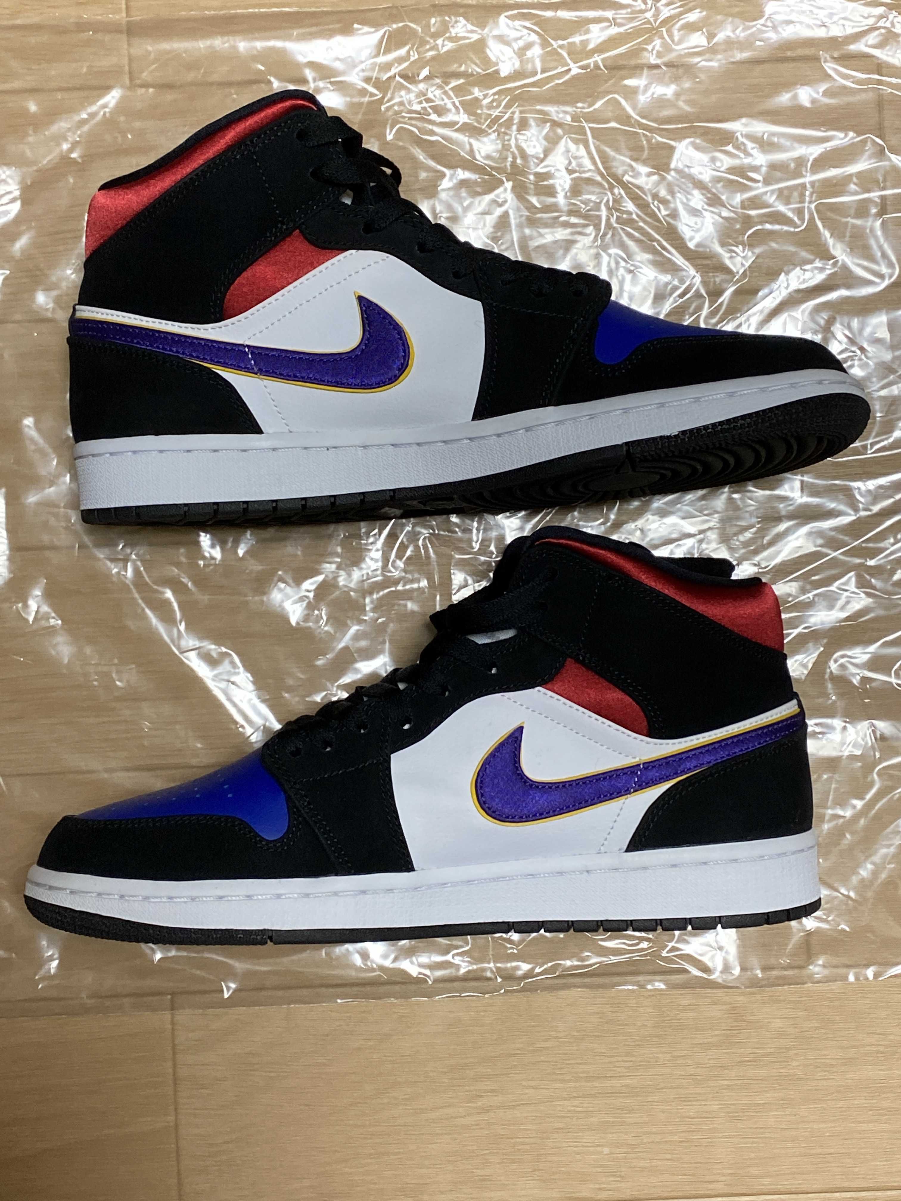 NIKE AIR JORDAN 1 MID "LAKERS TOP 3"