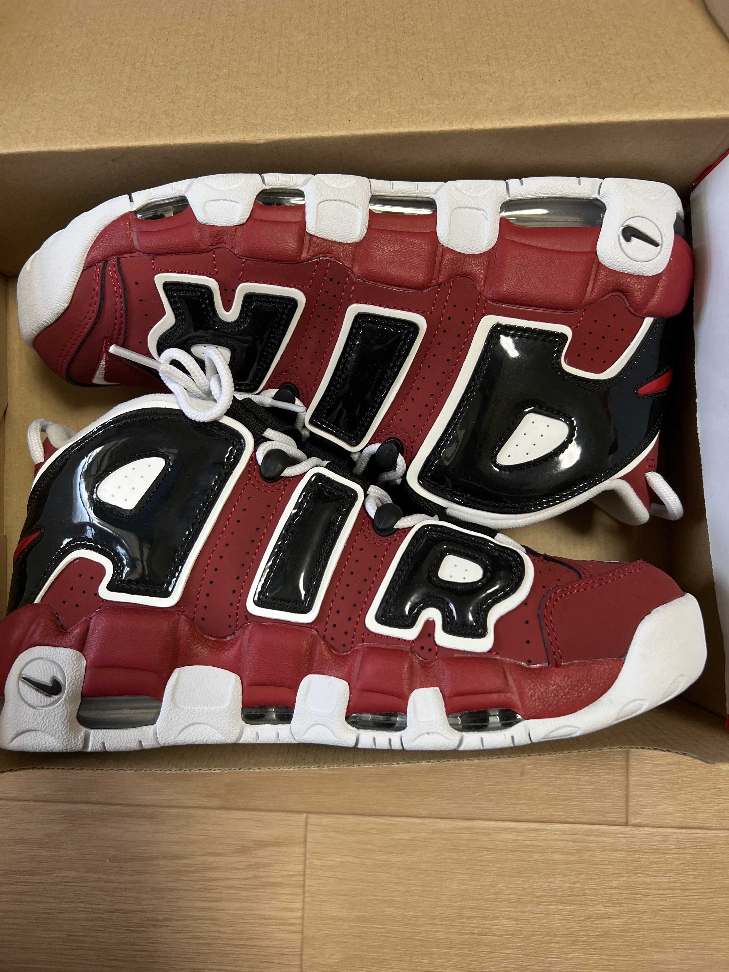 Nike Air More Uptempo ’96 "Black and Varsity Red" (2021) 