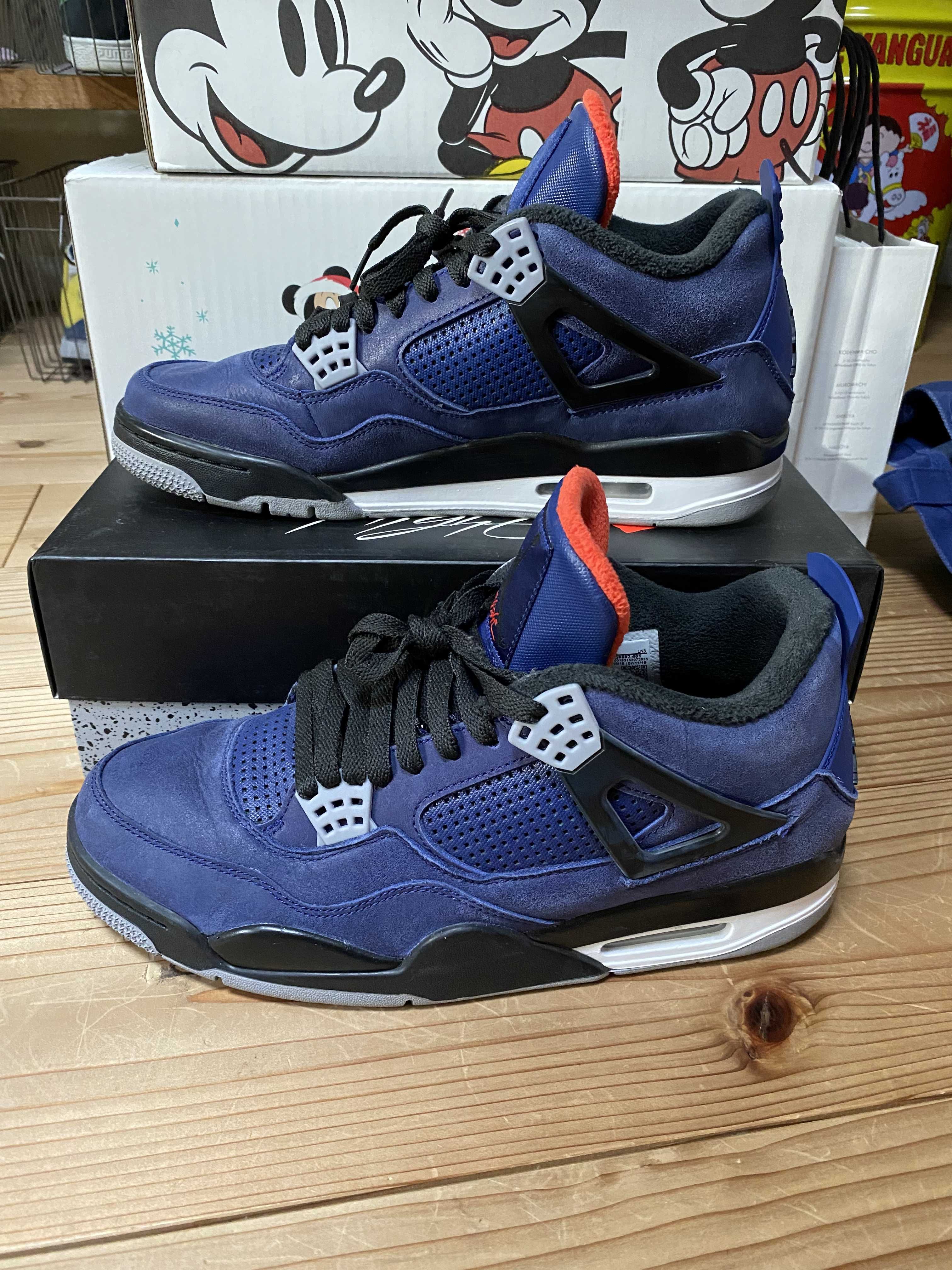 Nike Air Jordan 4 Retro WNTR "Loyal Blue/White/Black"