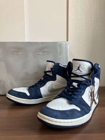 Nike Air Jordan 1 High 2001ADDITION "White/Metallic SIlver"