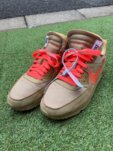 Off-White × Nike Air Max 90 "Desert Ore"