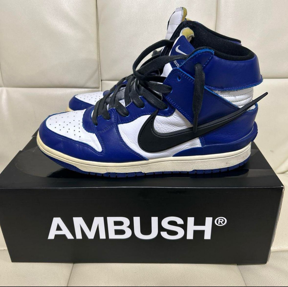 AMBUSH × NIKE DUNK HIGH "DEEP ROYAL"