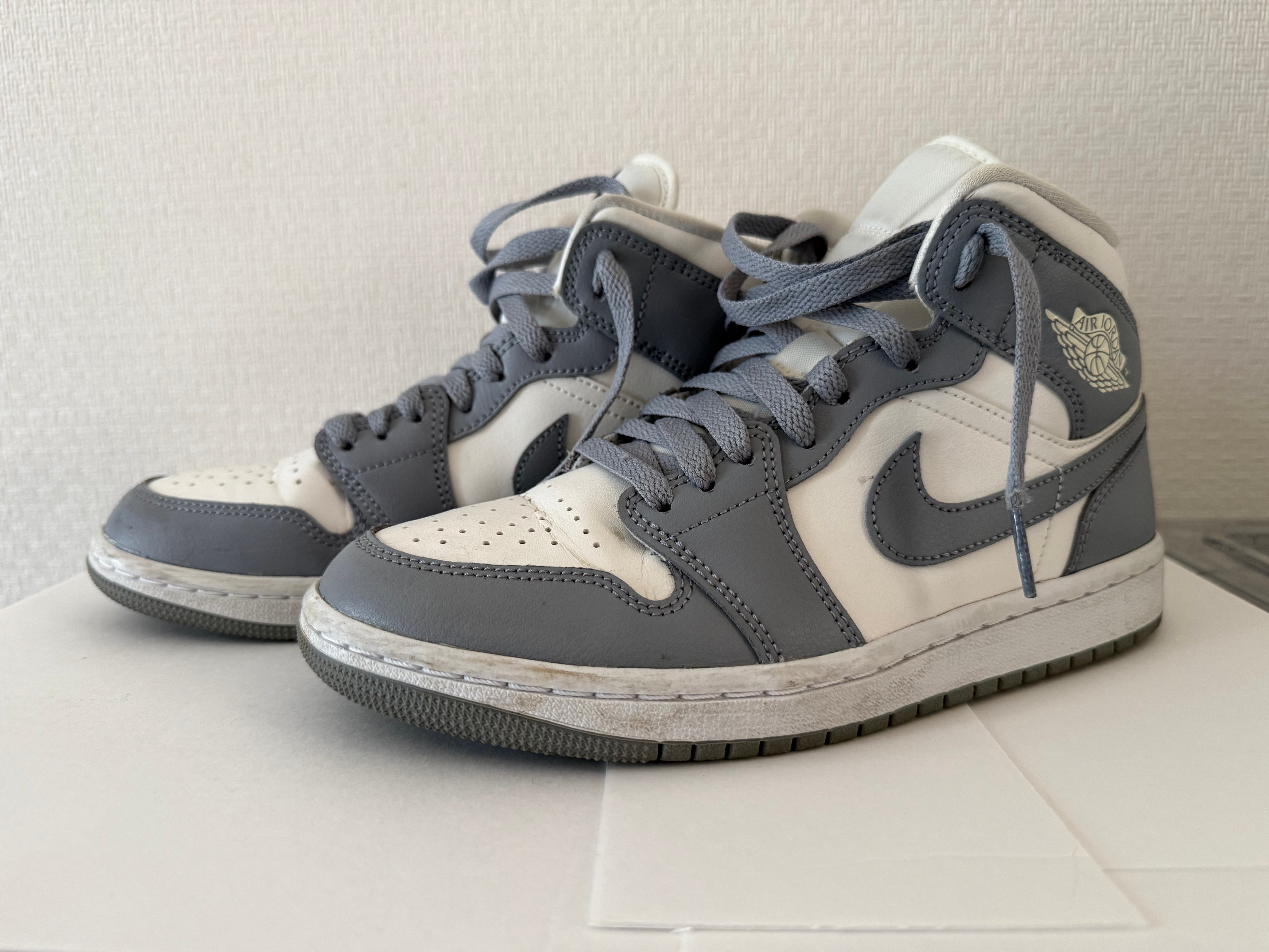 Nike Women's Air Jordan 1 Mid "Grey/Sail"