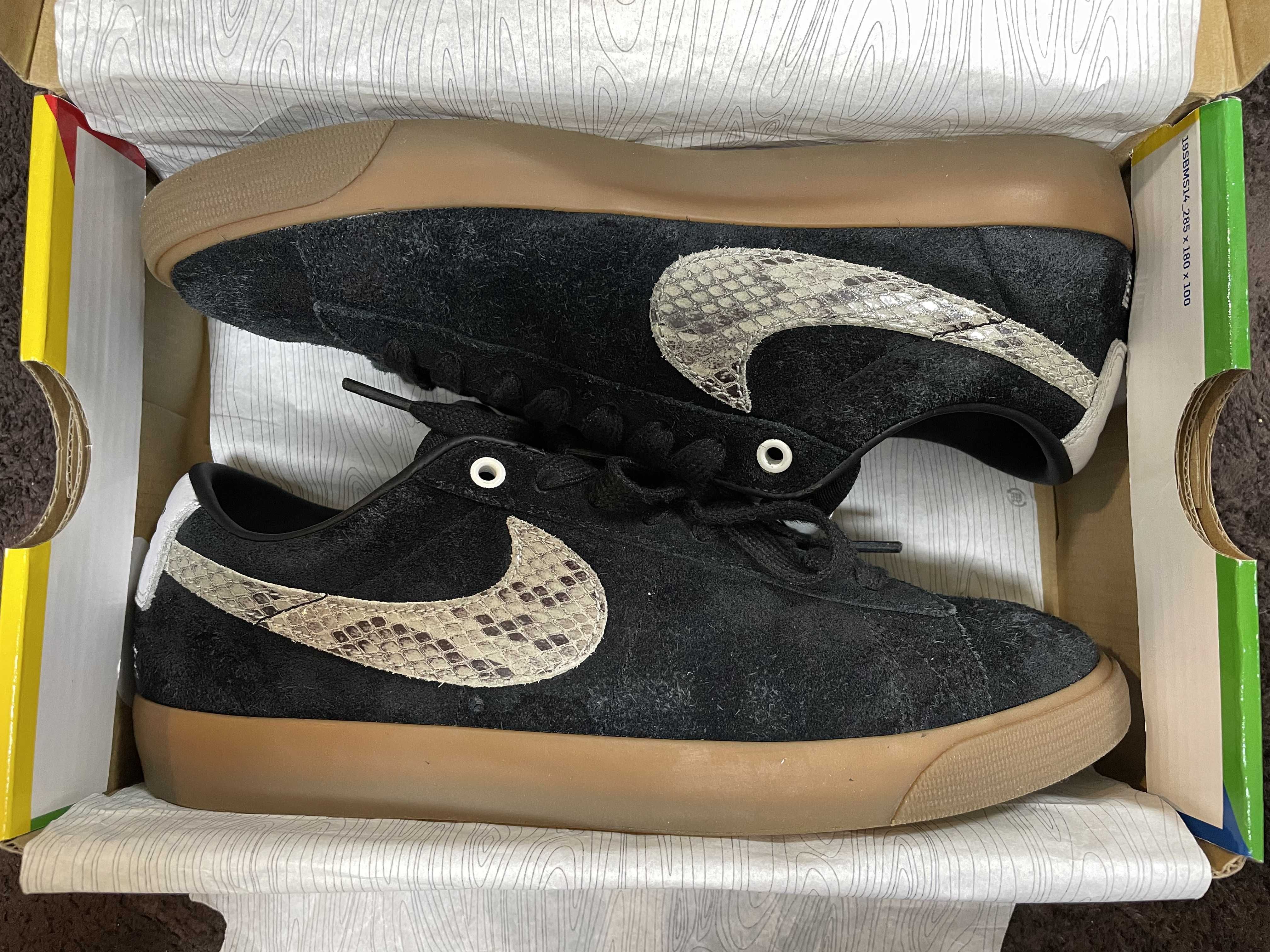 Wacko Maria × Nike SB Blazer Low "Black"