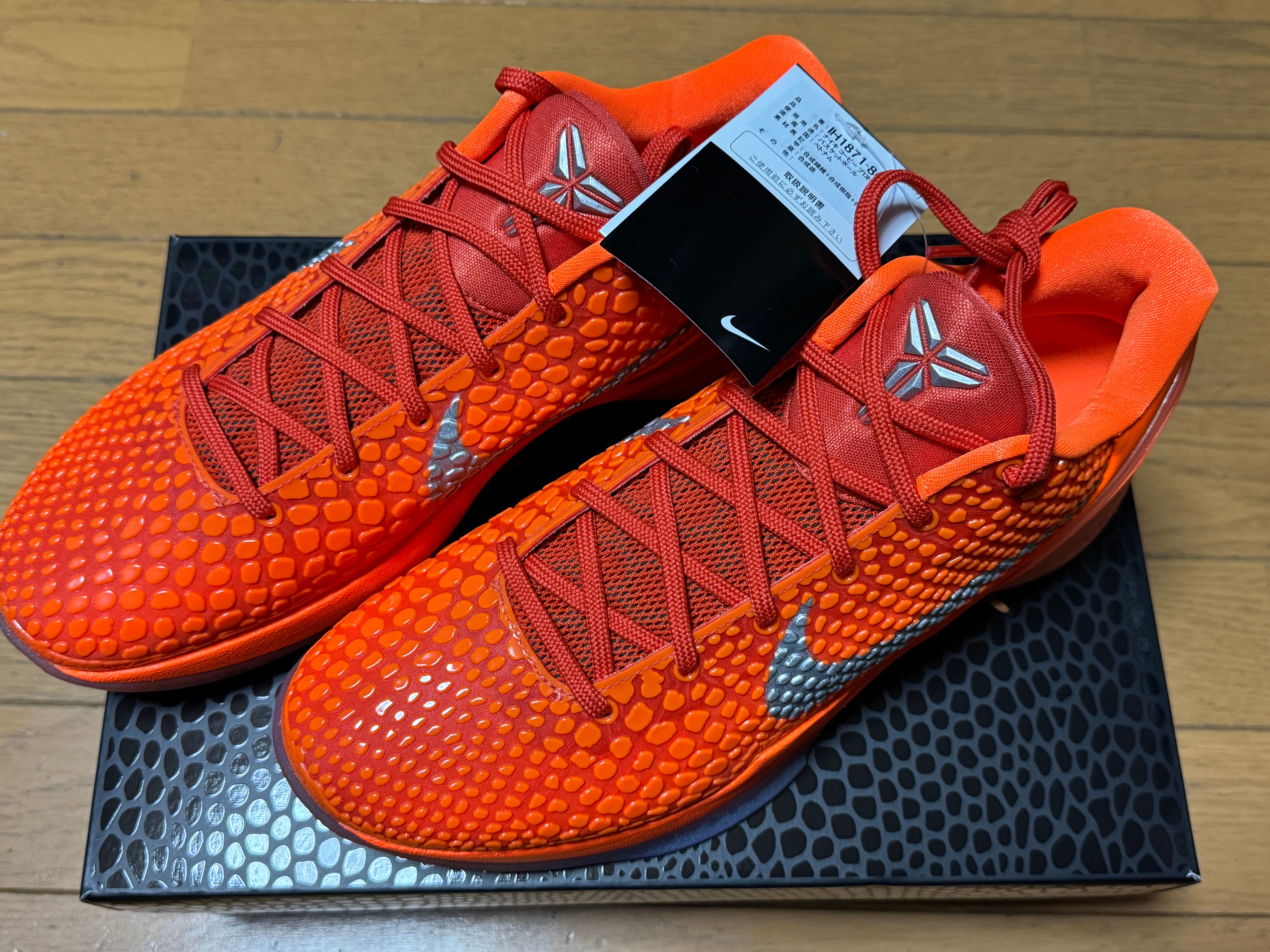 コービー6プロトロ Total Orange 28cm 新品未使用 ナイキ コービー6 プロトロ 