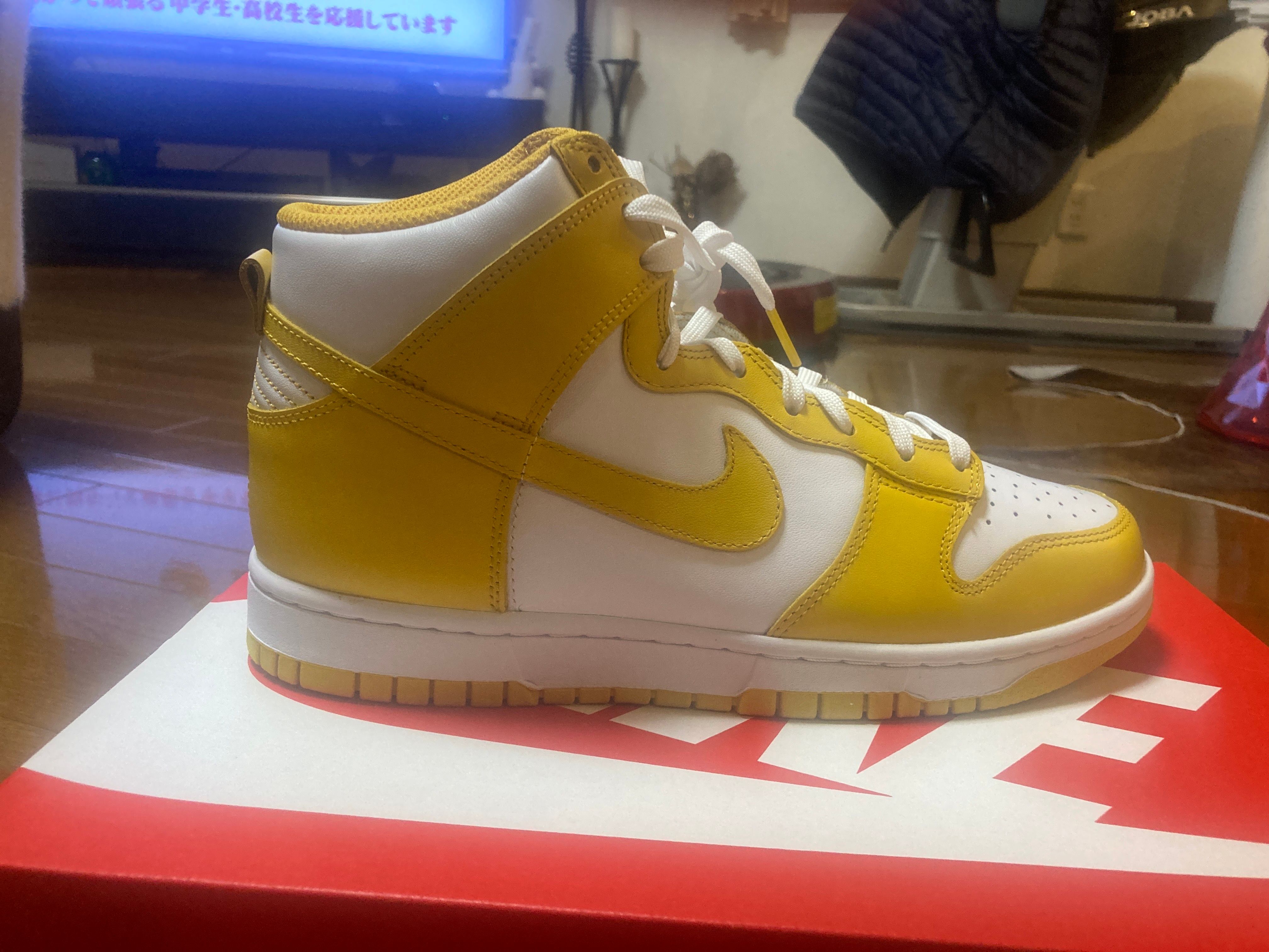 NIKE Women's DUNK HIGH "DARK SULFUR"