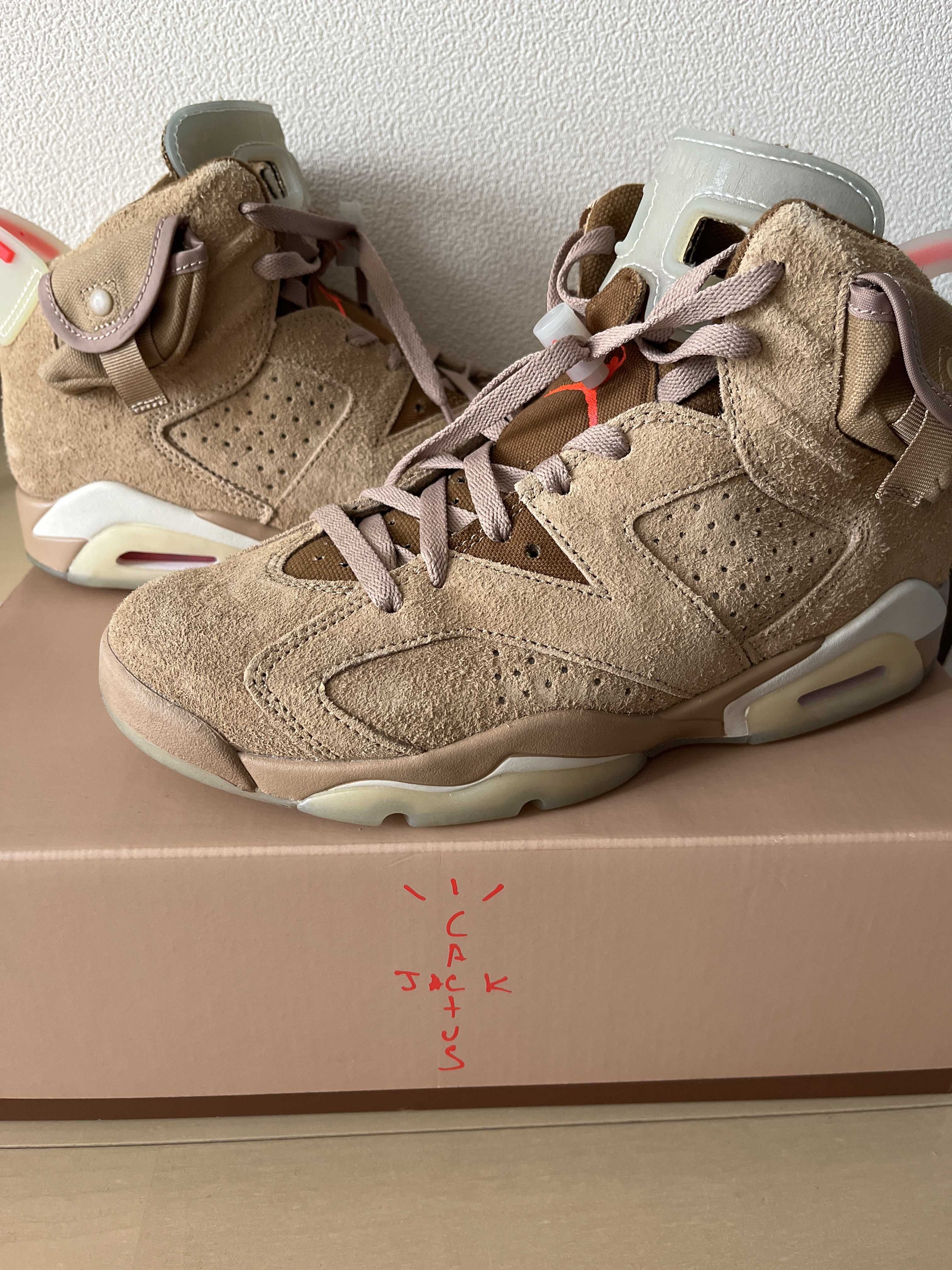 Travis Scott × Nike Air Jordan 6 "British Khaki"