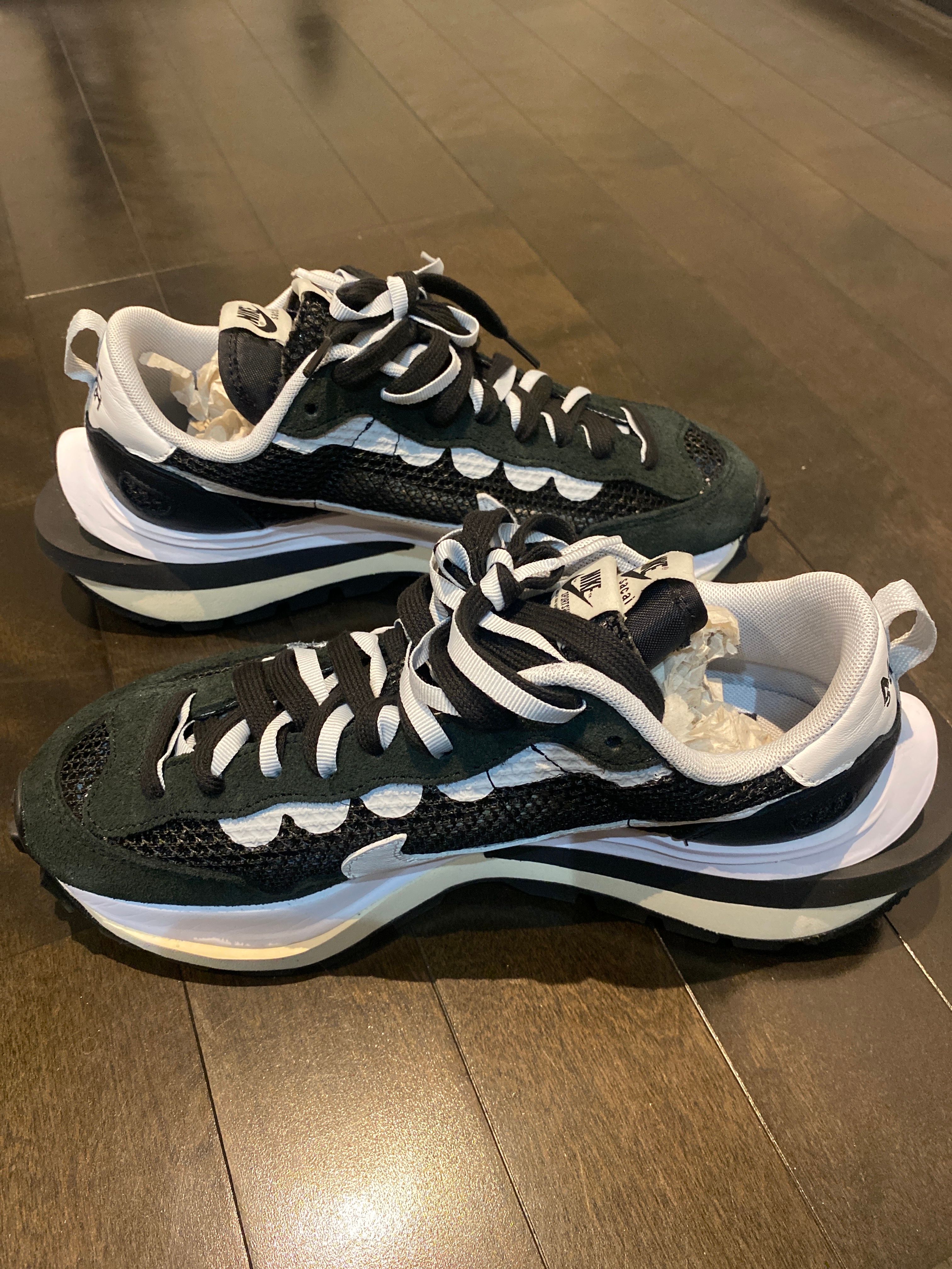 sacai × Nike Vapor Waffle "Black and White"
