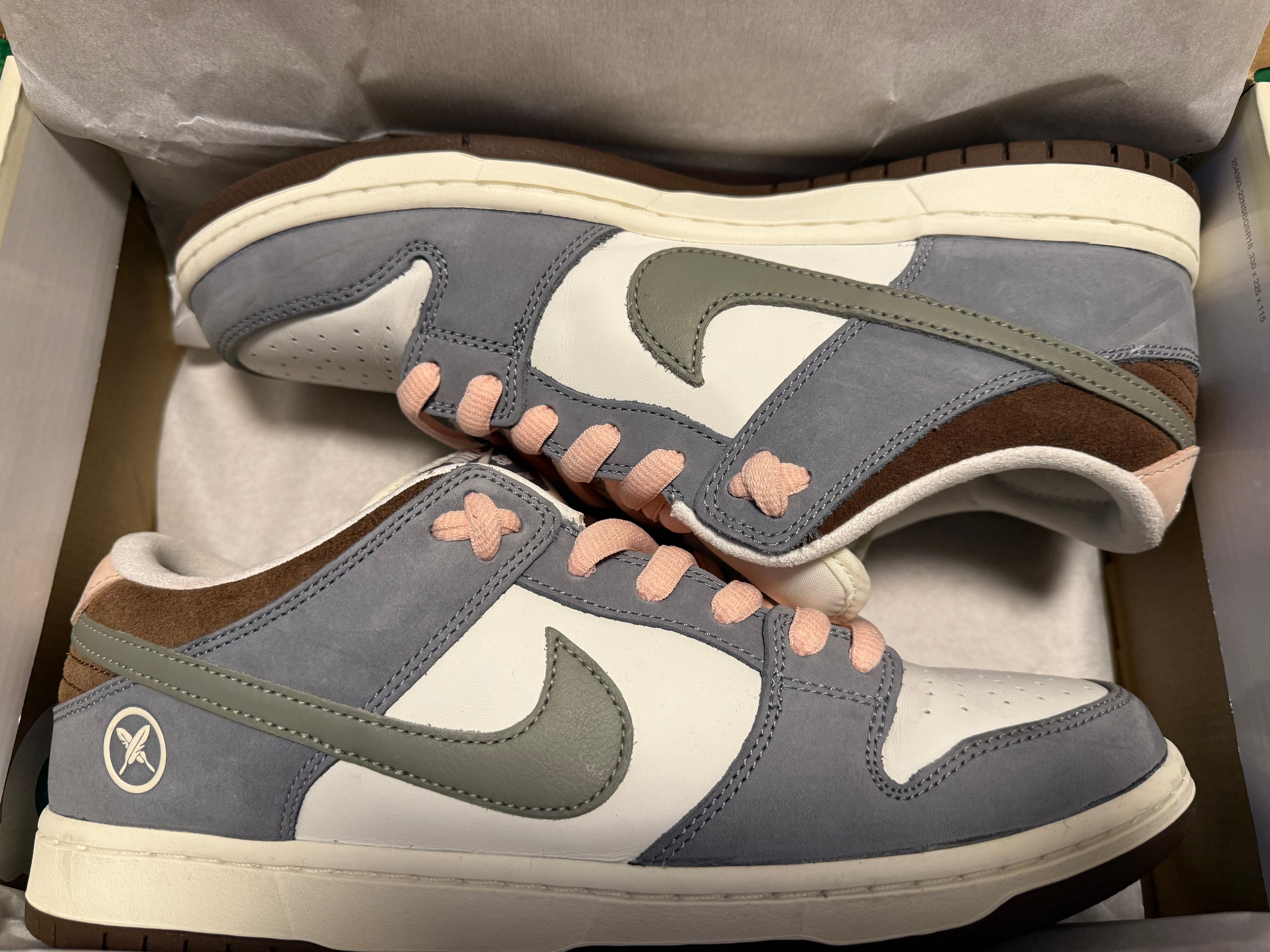 堀米 雄斗(Yuto Horigome) × Nike SB Dunk Low Pro QS "Wolf Grey"