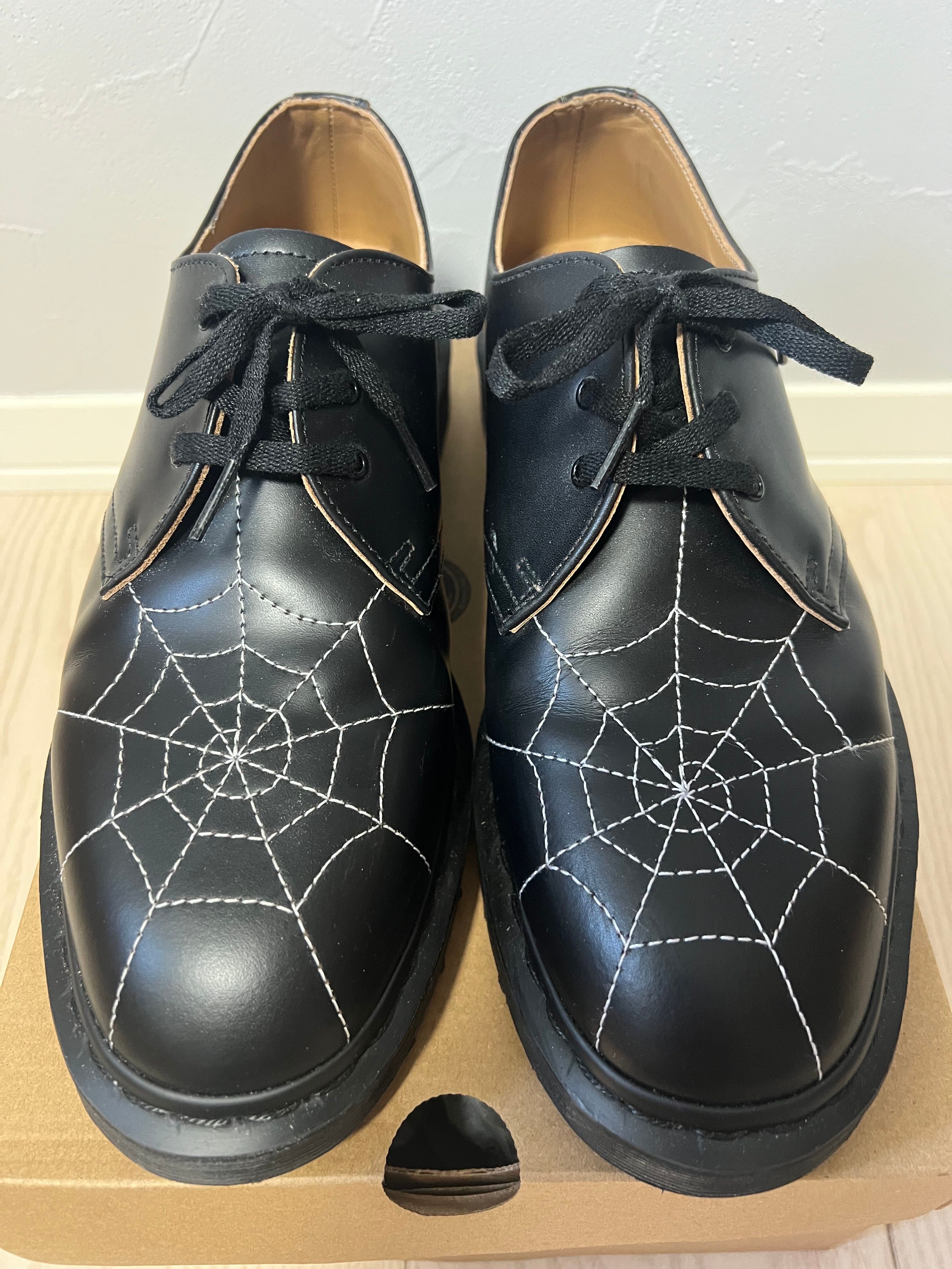 Supreme × Dr.Martens Spiderweb 3 Eye Shoe "Black"