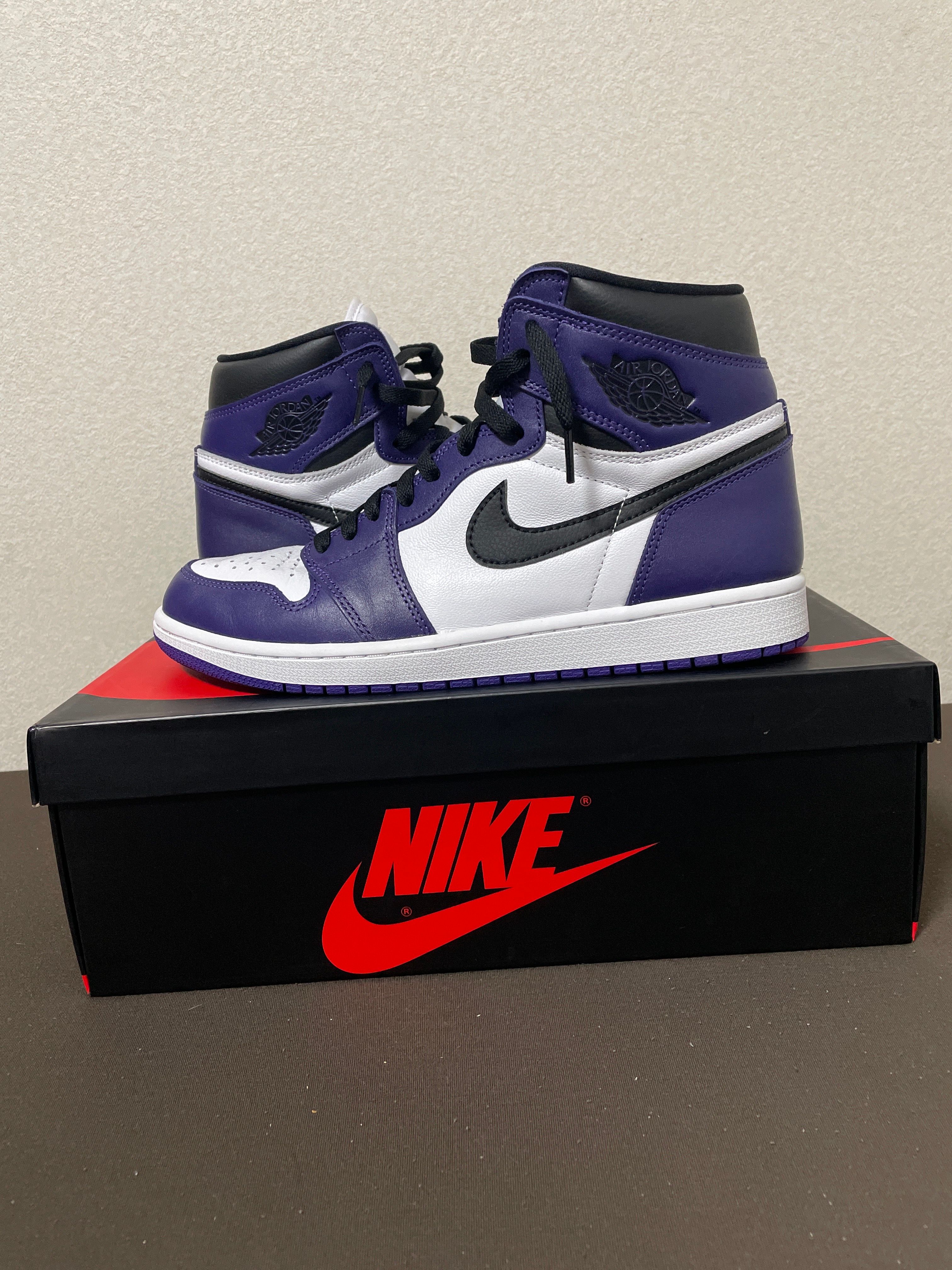 Nike Air Jordan 1 Retro High OG "Court Purple White/Black" (2020)