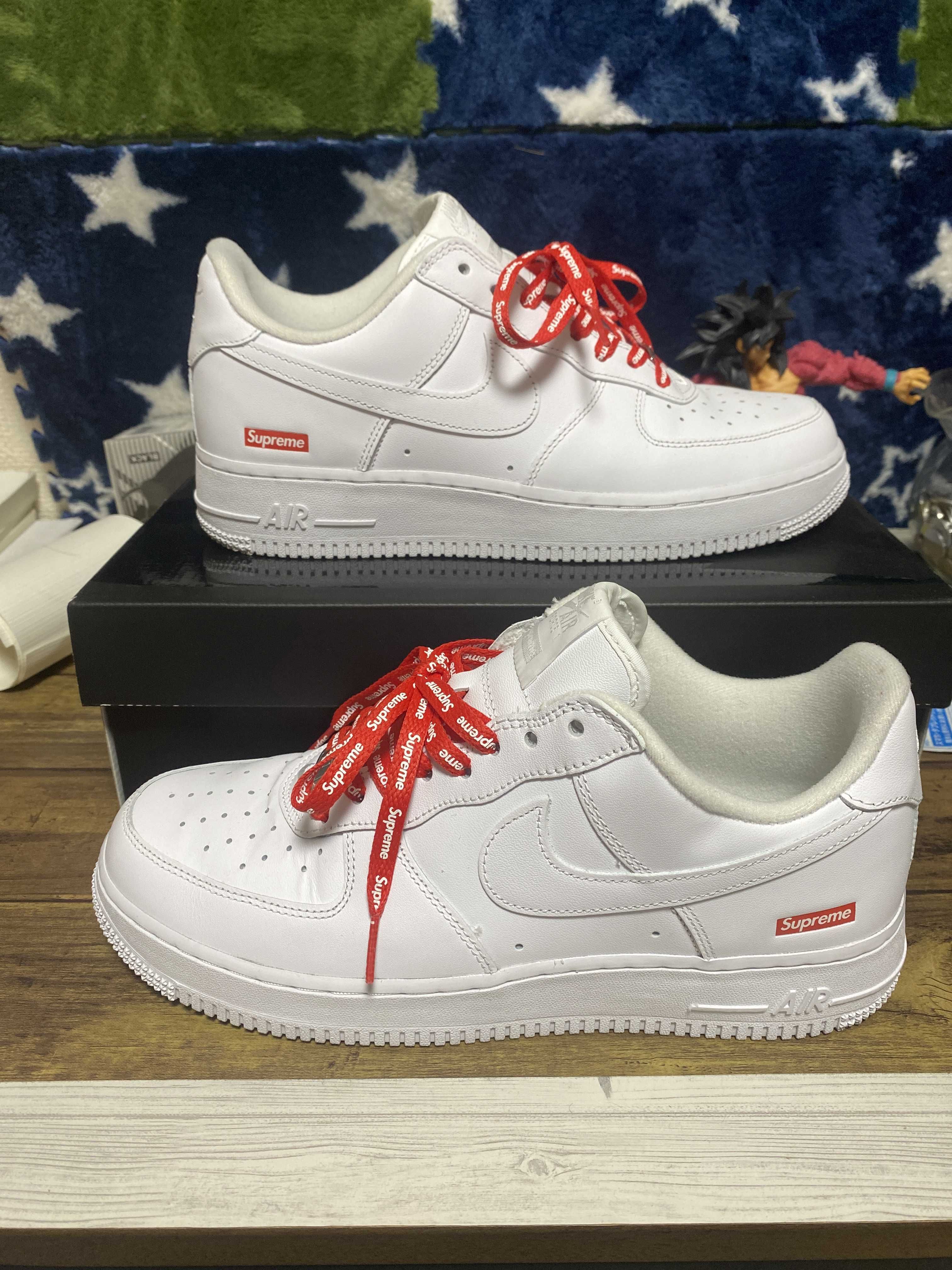 Supreme × Nike Air Force 1 Low "White"