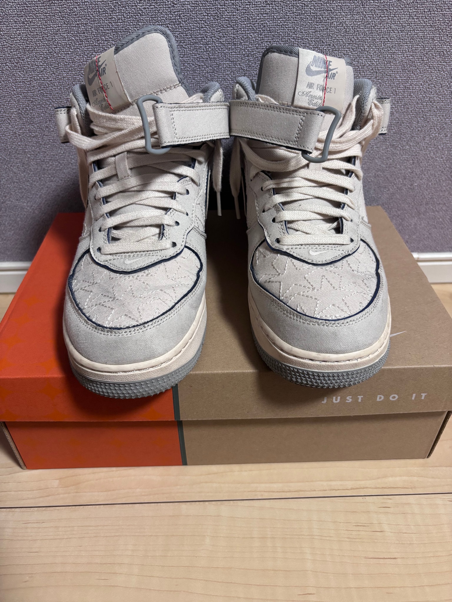 Nike Air Force 1 Mid "Pearl White"