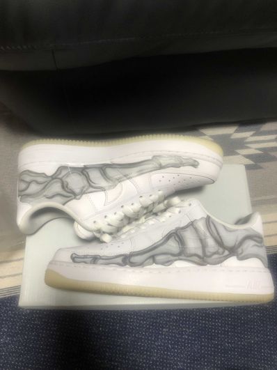 Nike Air Force 1 Low "White Skeleton"
