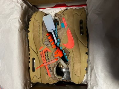 Off-White × Nike Air Max 90 "Desert Ore"