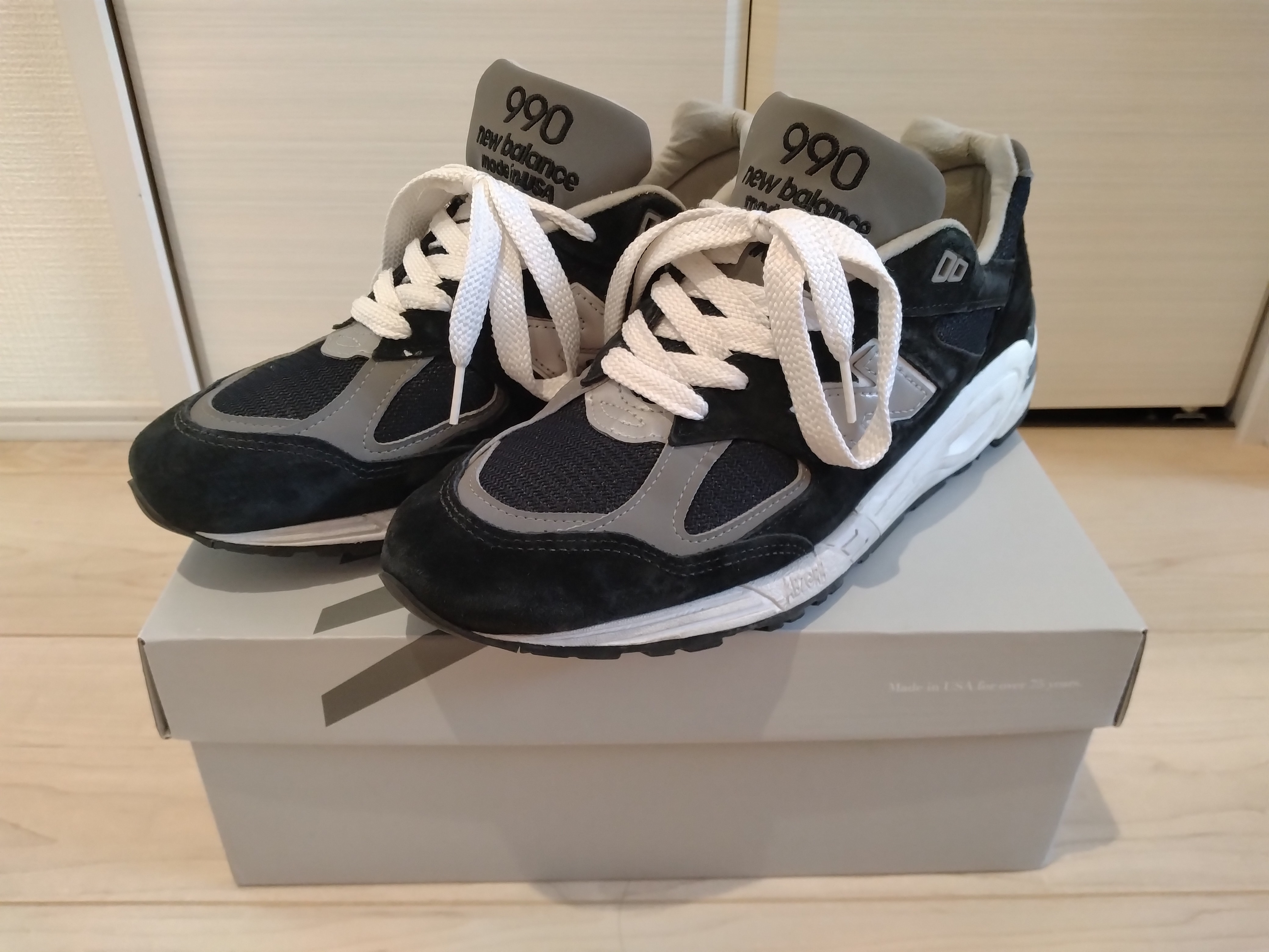 ニューバランス 990V2 "ブラック"